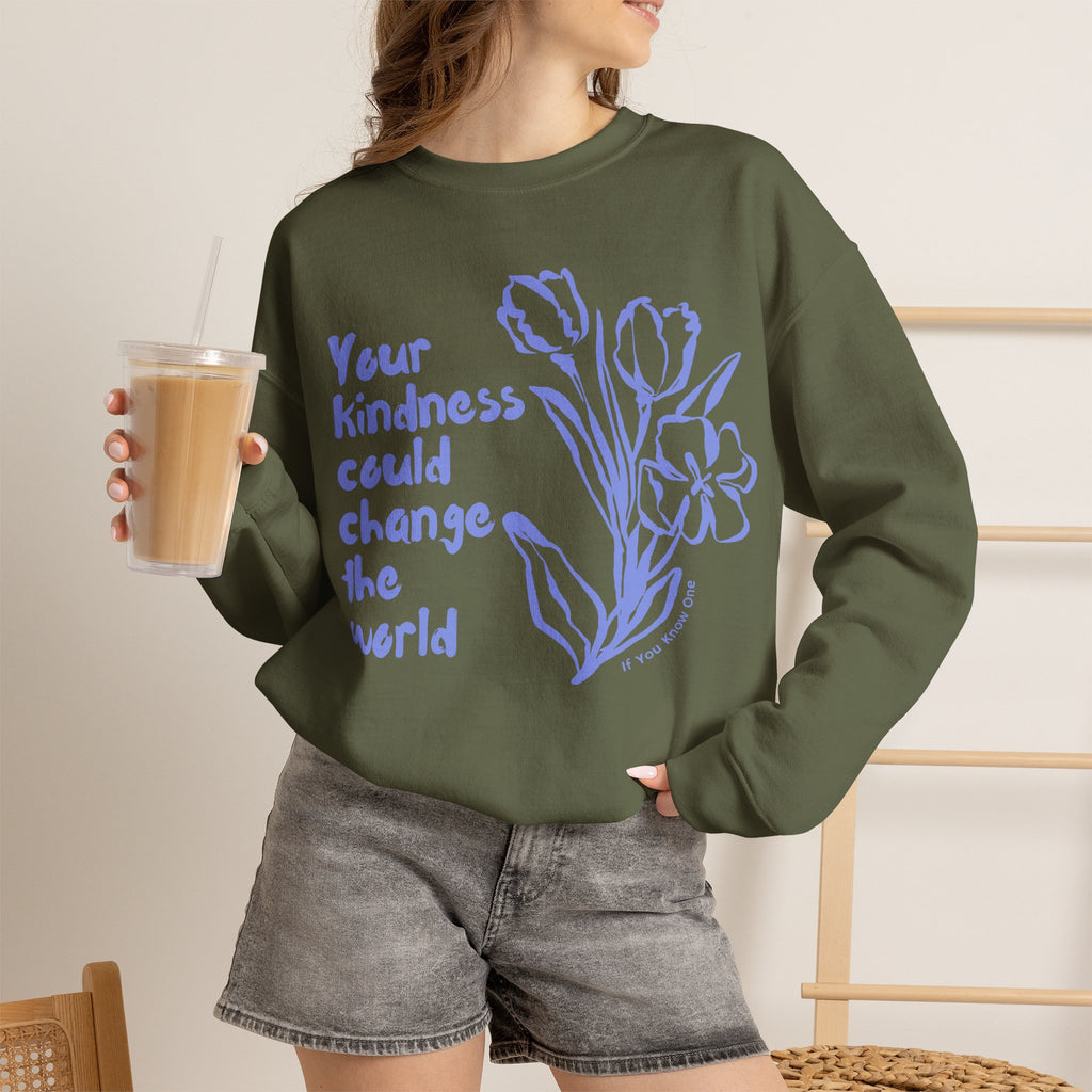 Your Kindness Could Change The World Unisex Heavy Blend™ Crewneck Sweatshirt