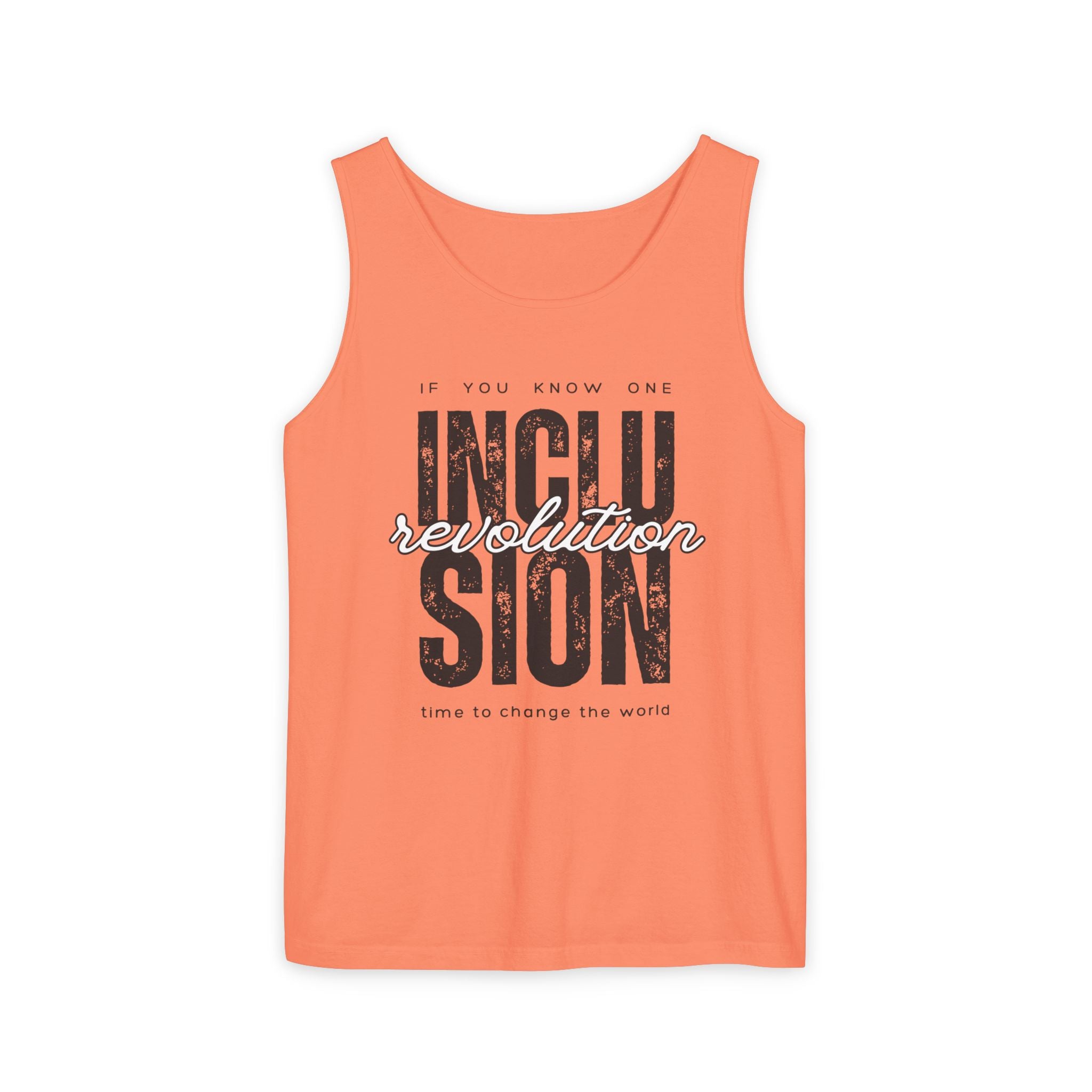 Inclusion Revolution Unisex Garment-Dyed Tank Top