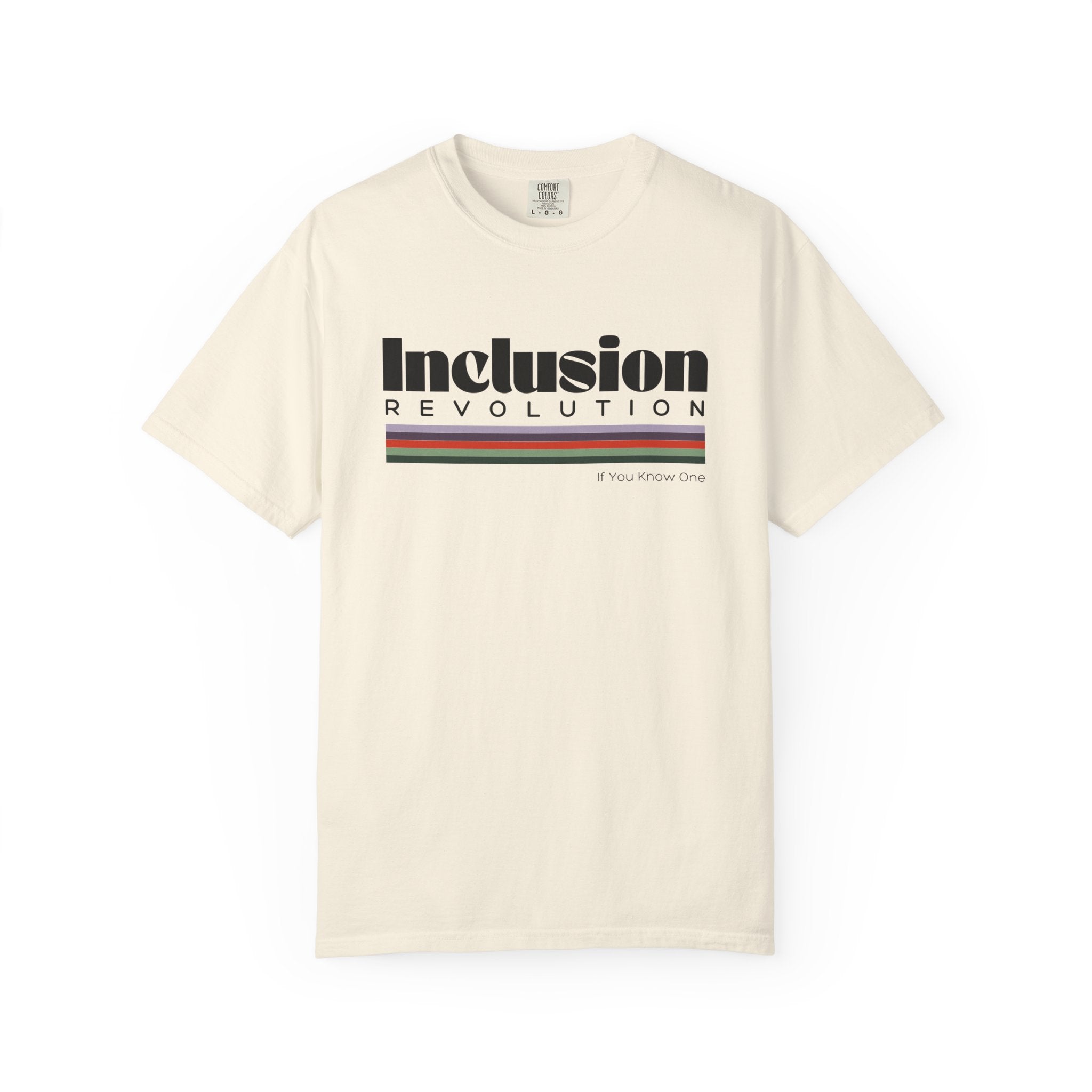 Inclusion Revolution Unisex Garment-Dyed T-shirt