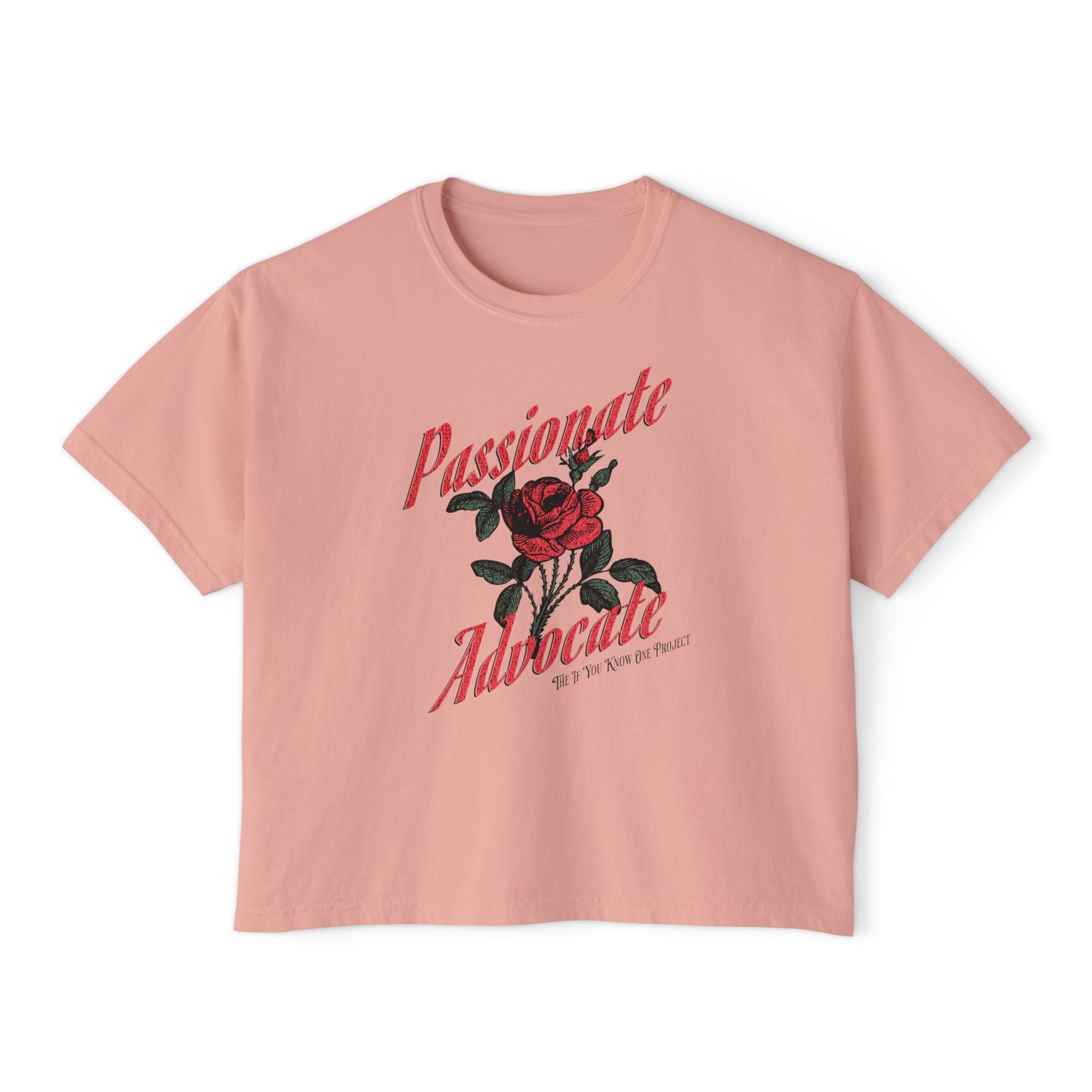 Boxy Passionate Advocate Comfort Colors