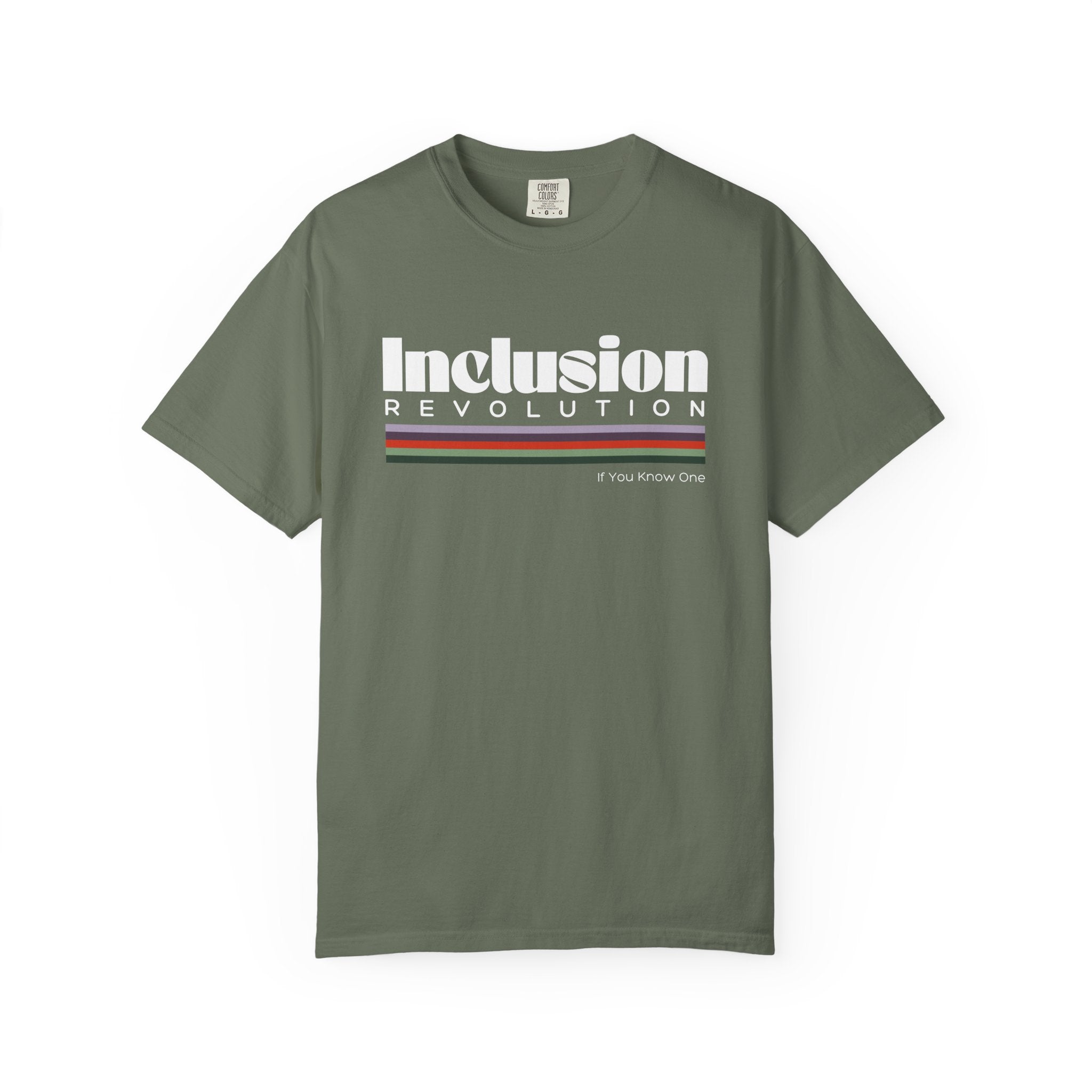 Inclusion Revolution Unisex Garment-Dyed T-shirt
