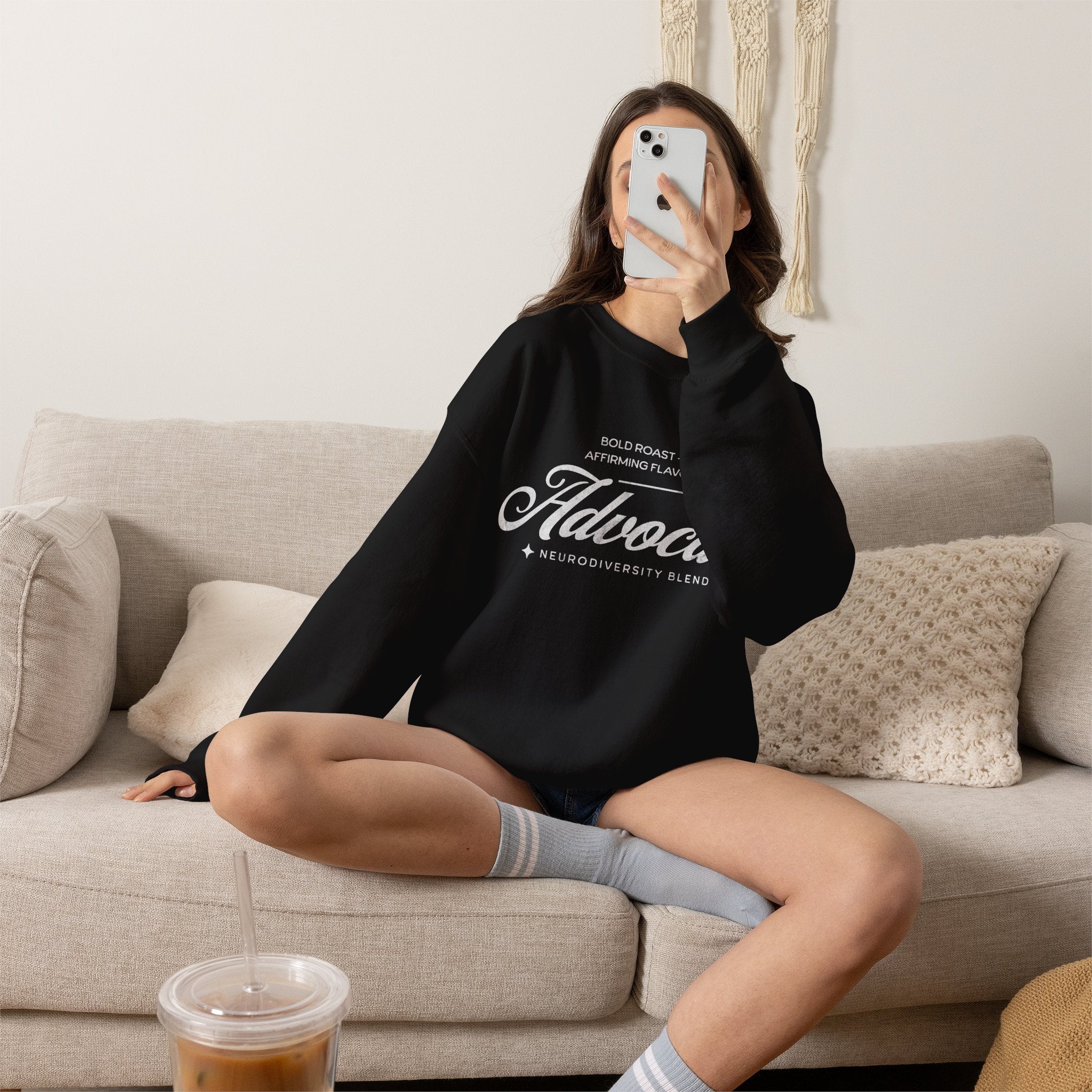 Advocate Coffee Blend Unisex Heavy Blend™ Crewneck Sweatshirt