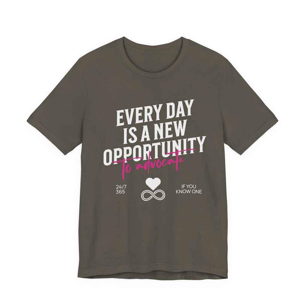 Everyday Advocate Unisex Jersey Short Sleeve Tee