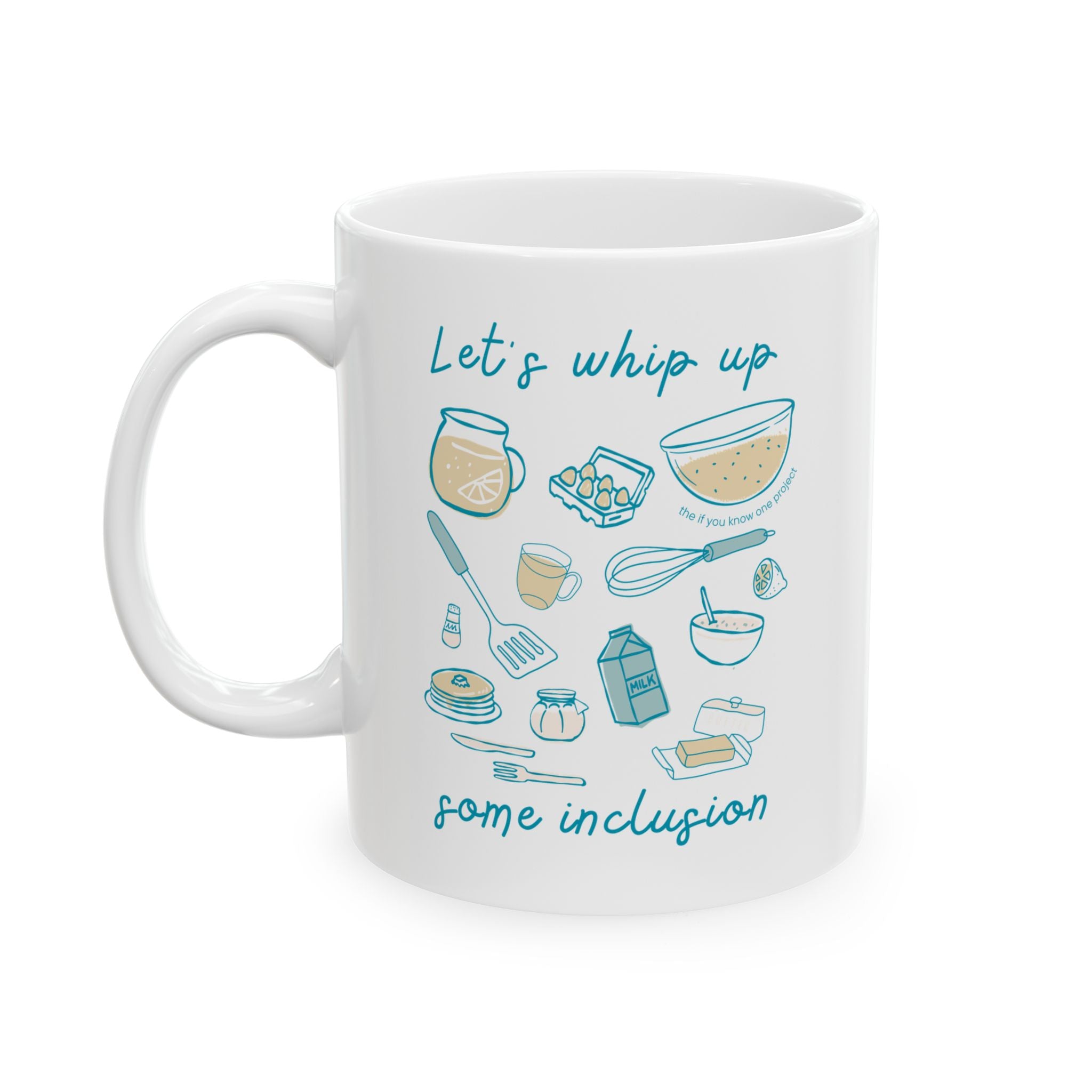Whip Up Some Inclusion 11 oz. Ceramic Mug