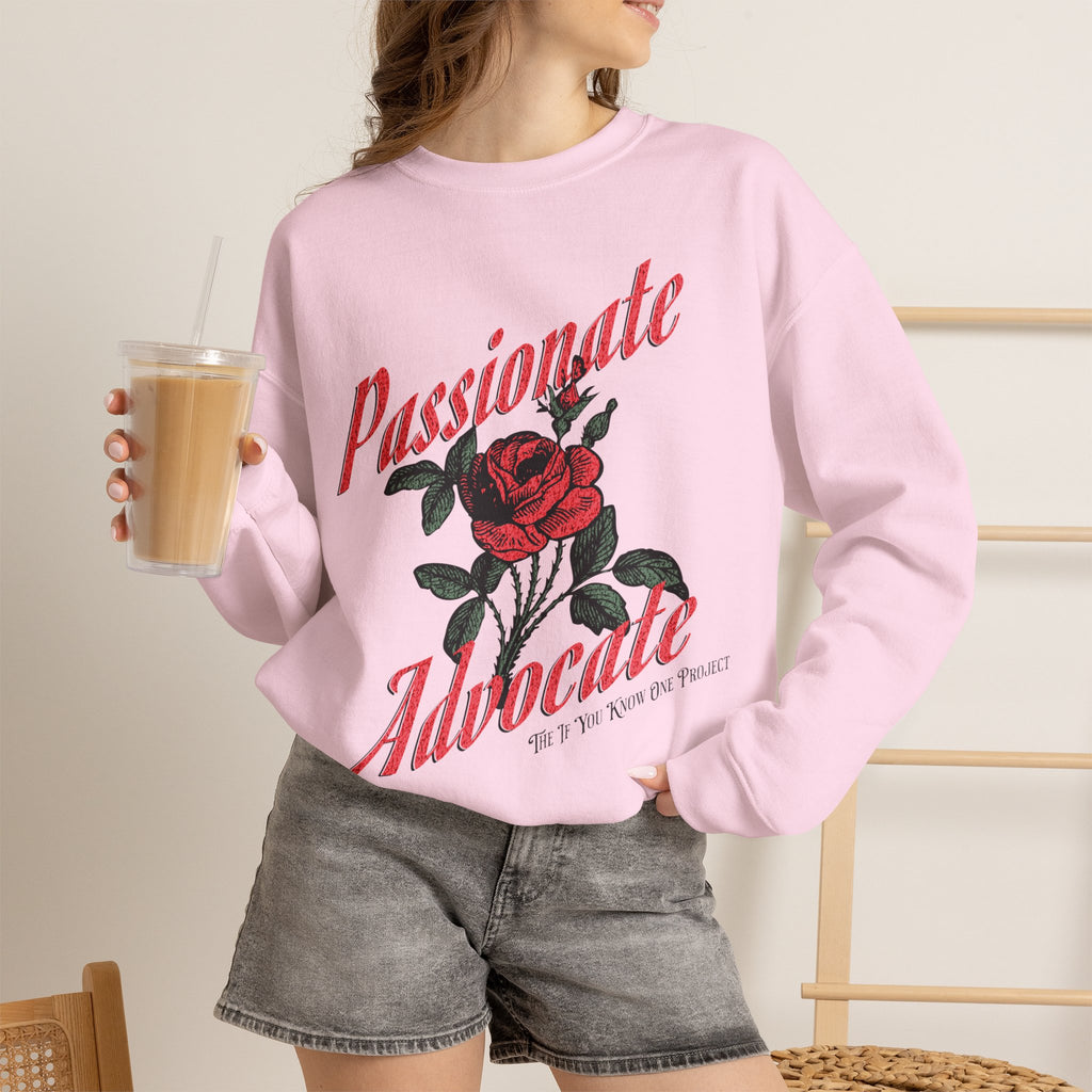 Passionate Advocate Unisex Heavy Blend™ Crewneck Sweatshirt
