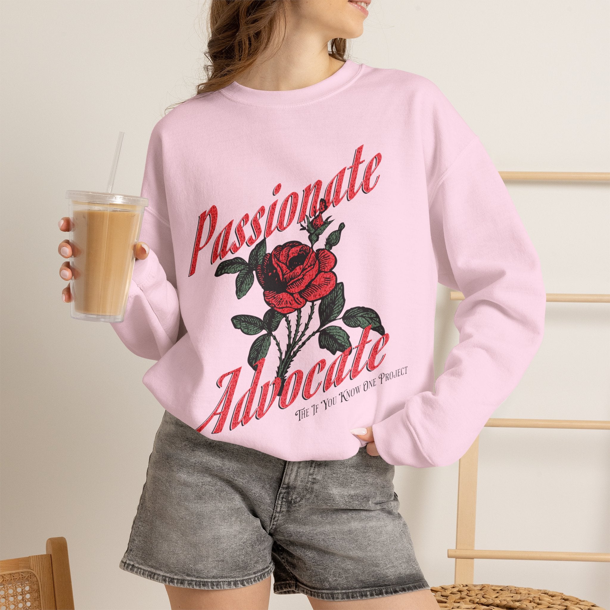 Passionate Advocate Unisex Heavy Blend™ Crewneck Sweatshirt