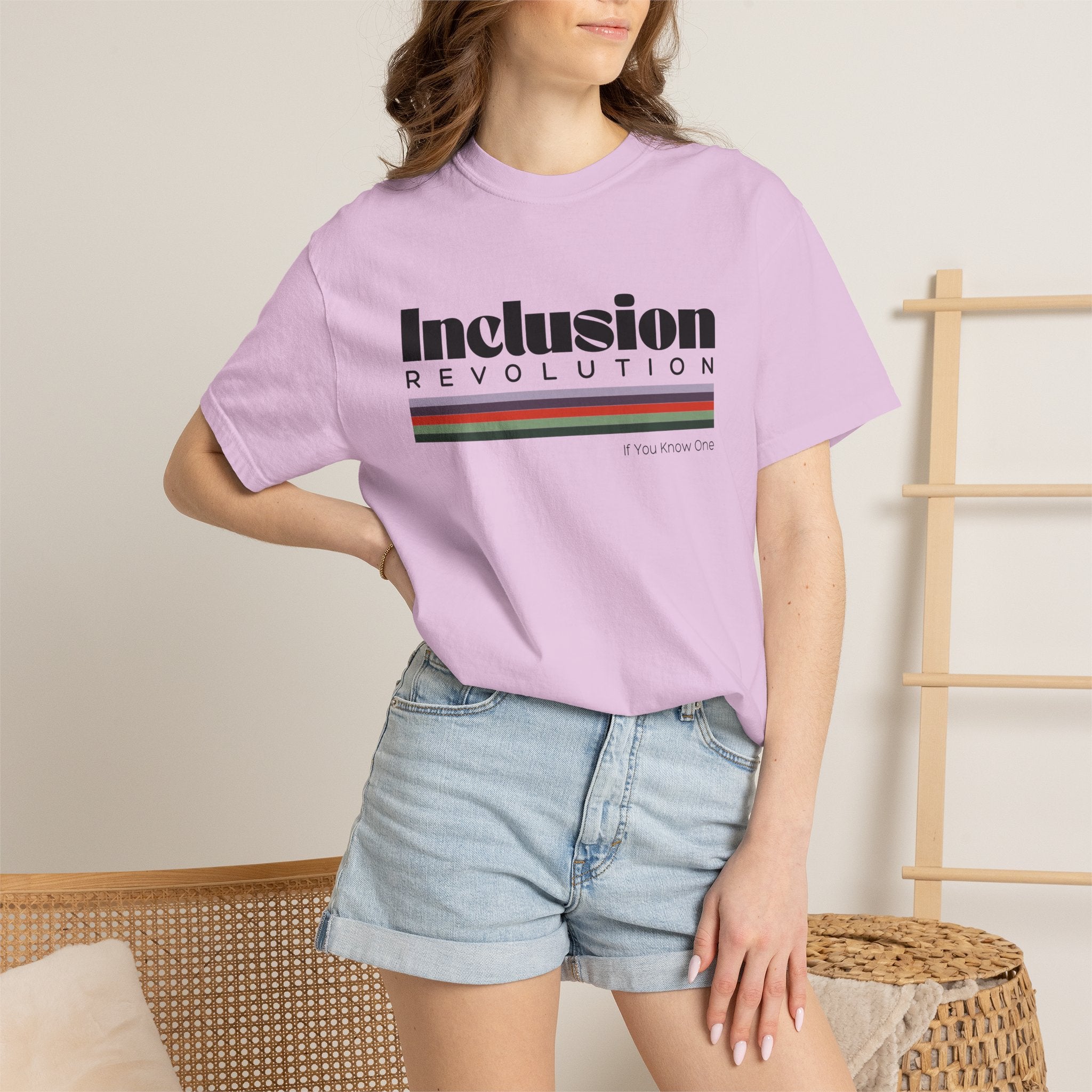 Inclusion Revolution Unisex Garment-Dyed T-shirt