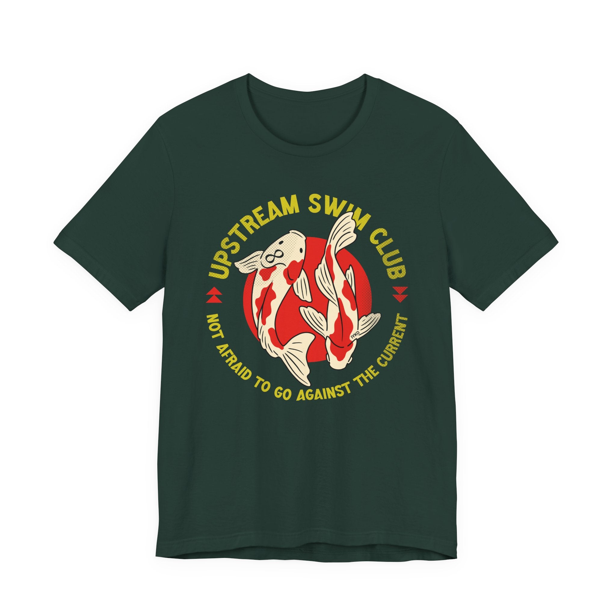 Upstream Swim Club Unisex Jersey Short Sleeve Tee