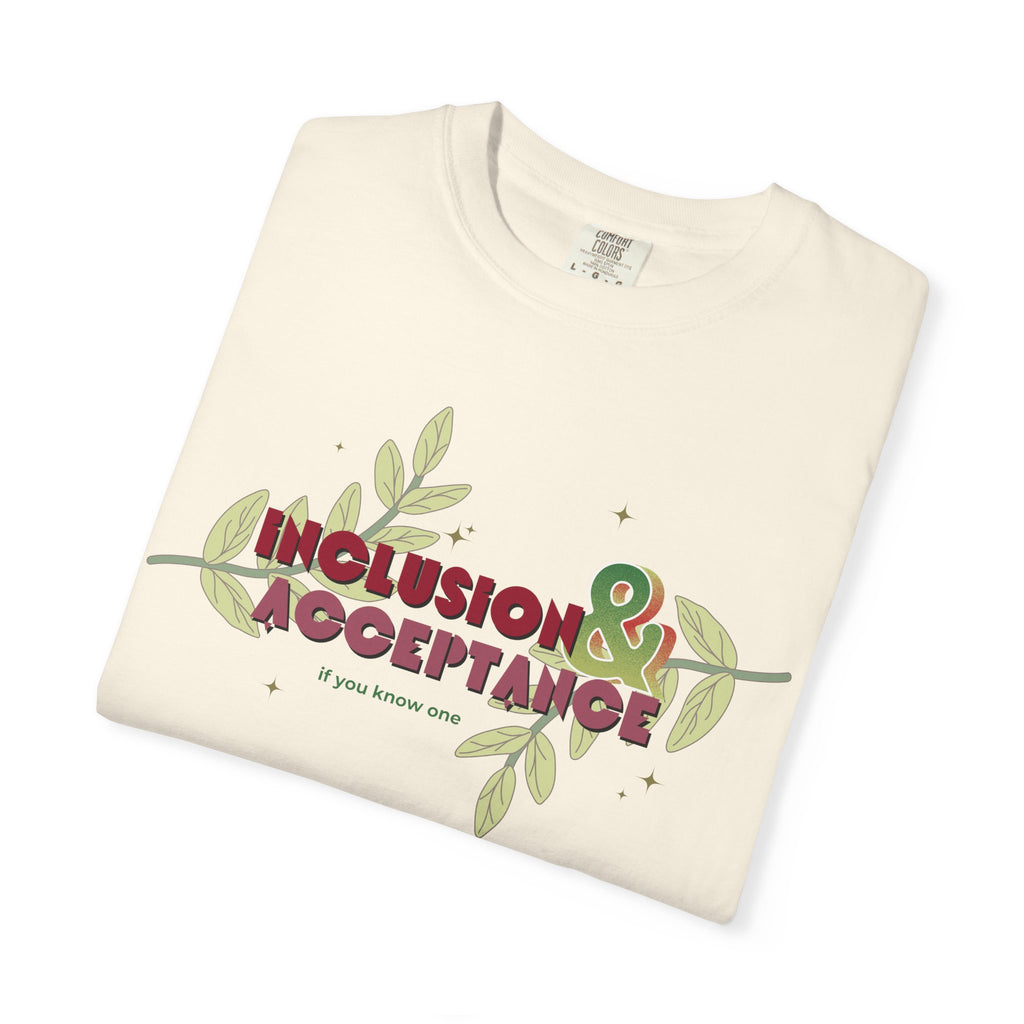 Inclusion & Acceptance Unisex Garment-Dyed T-shirt