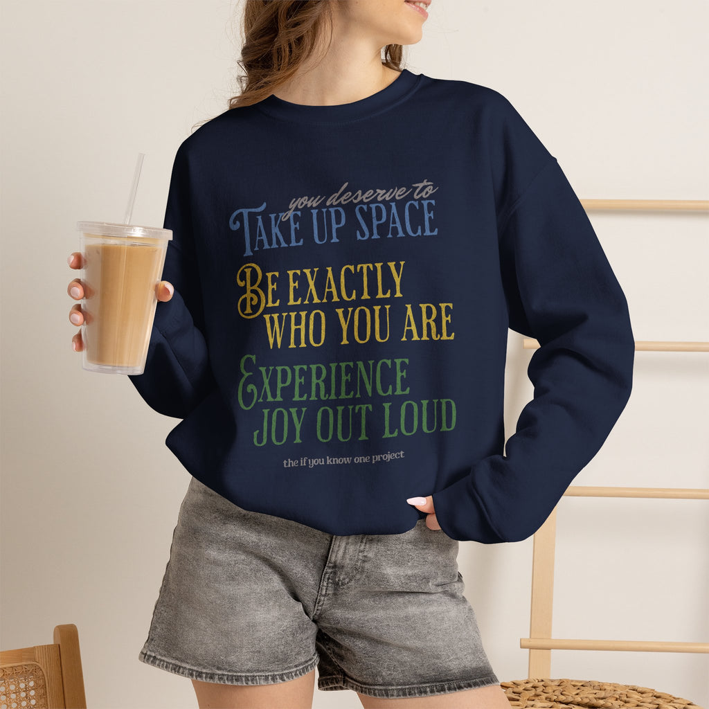 Be You Unisex Crewneck Sweatshirt