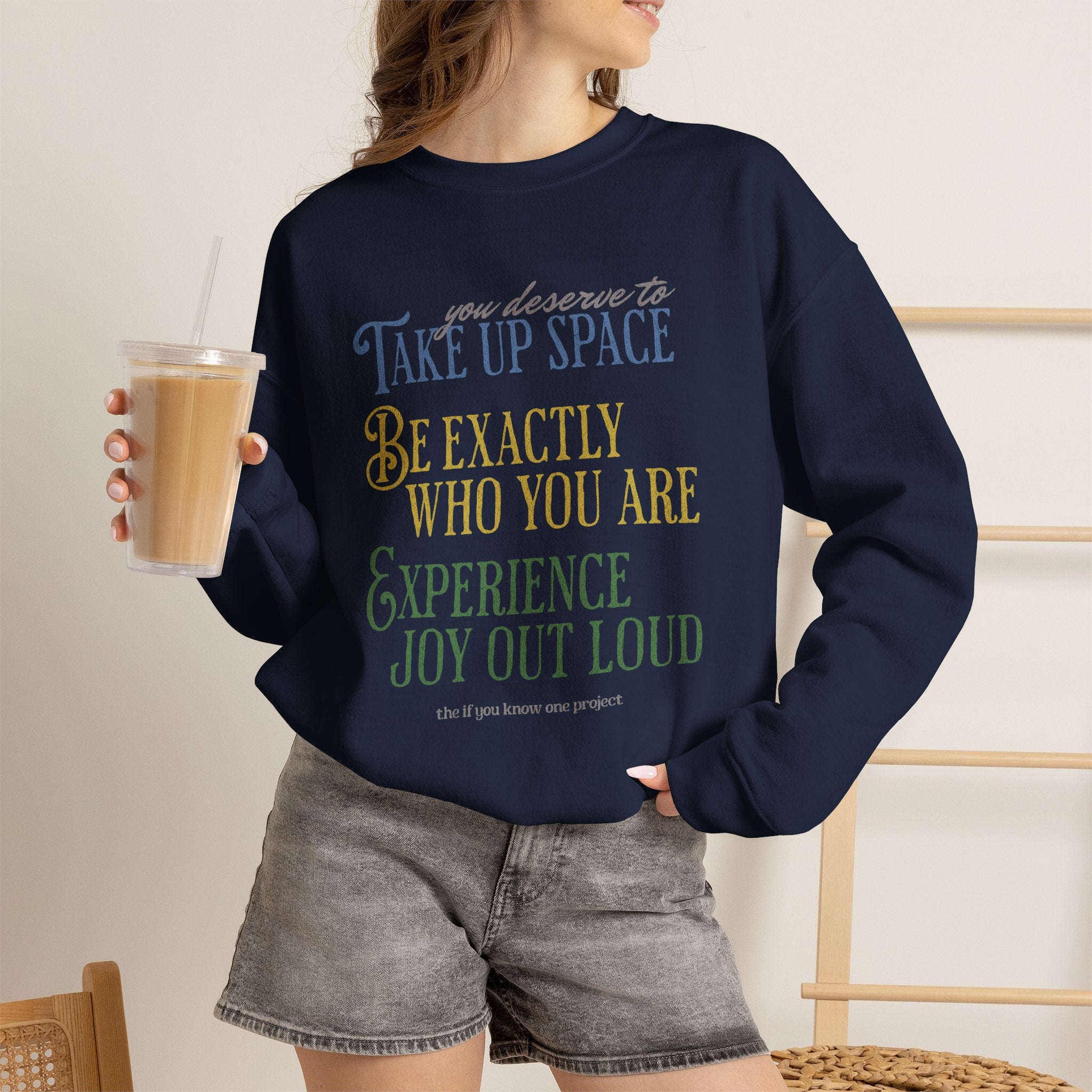 Be You Unisex Crewneck Sweatshirt