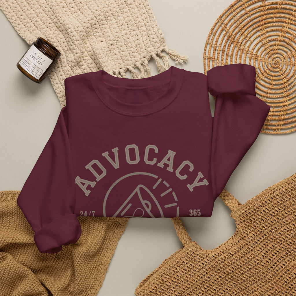 Advocacy Love Language Unisex Crewneck Sweatshirt