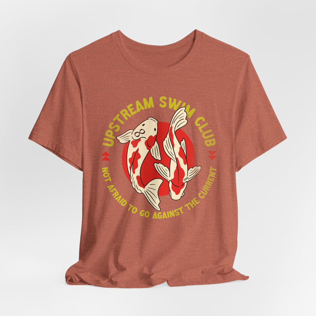 Upstream Swim Club Unisex Jersey Short Sleeve Tee