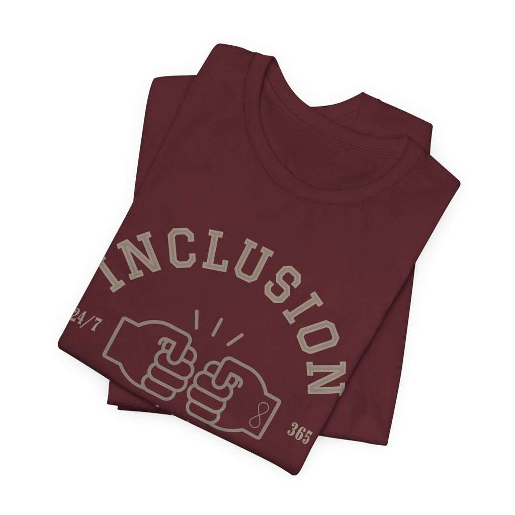 Inclusion Love Language Unisex Jersey Short Sleeve Tee