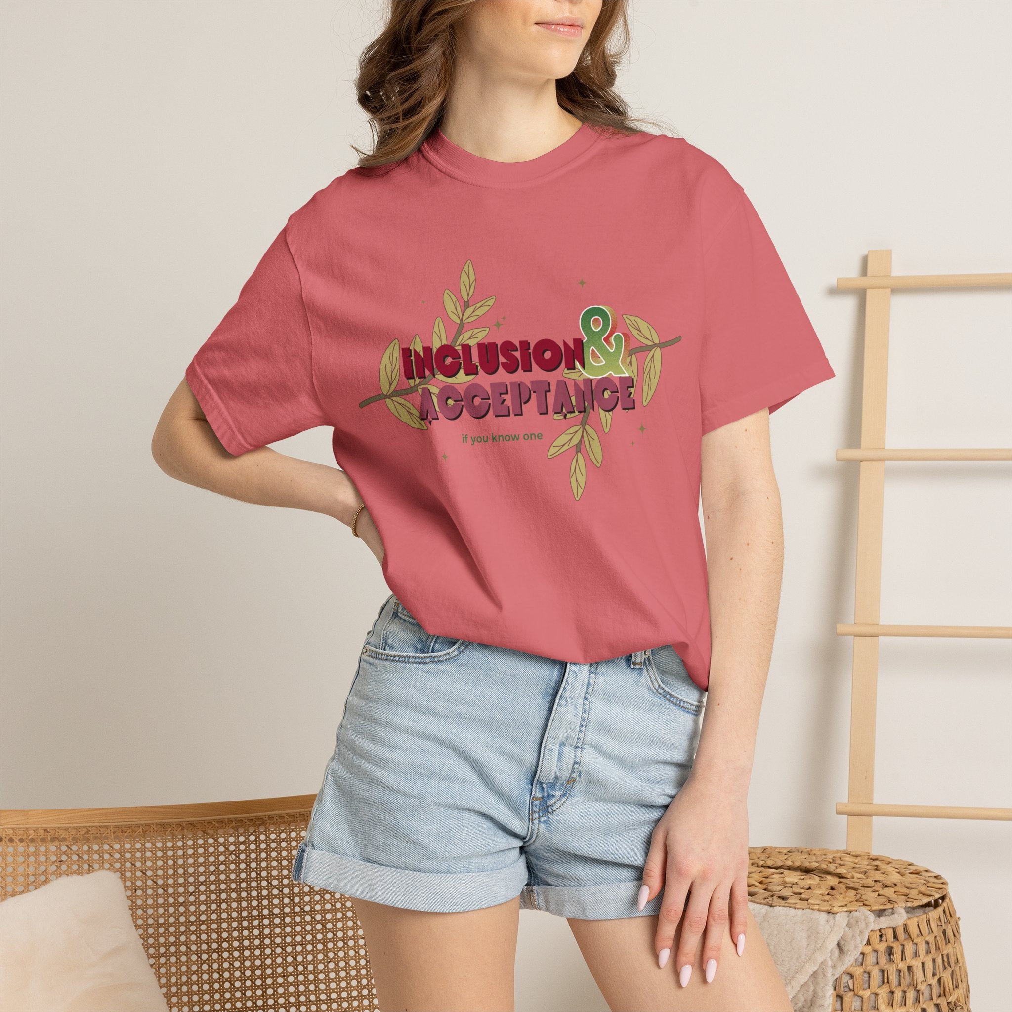 Inclusion & Acceptance Unisex Garment-Dyed T-shirt