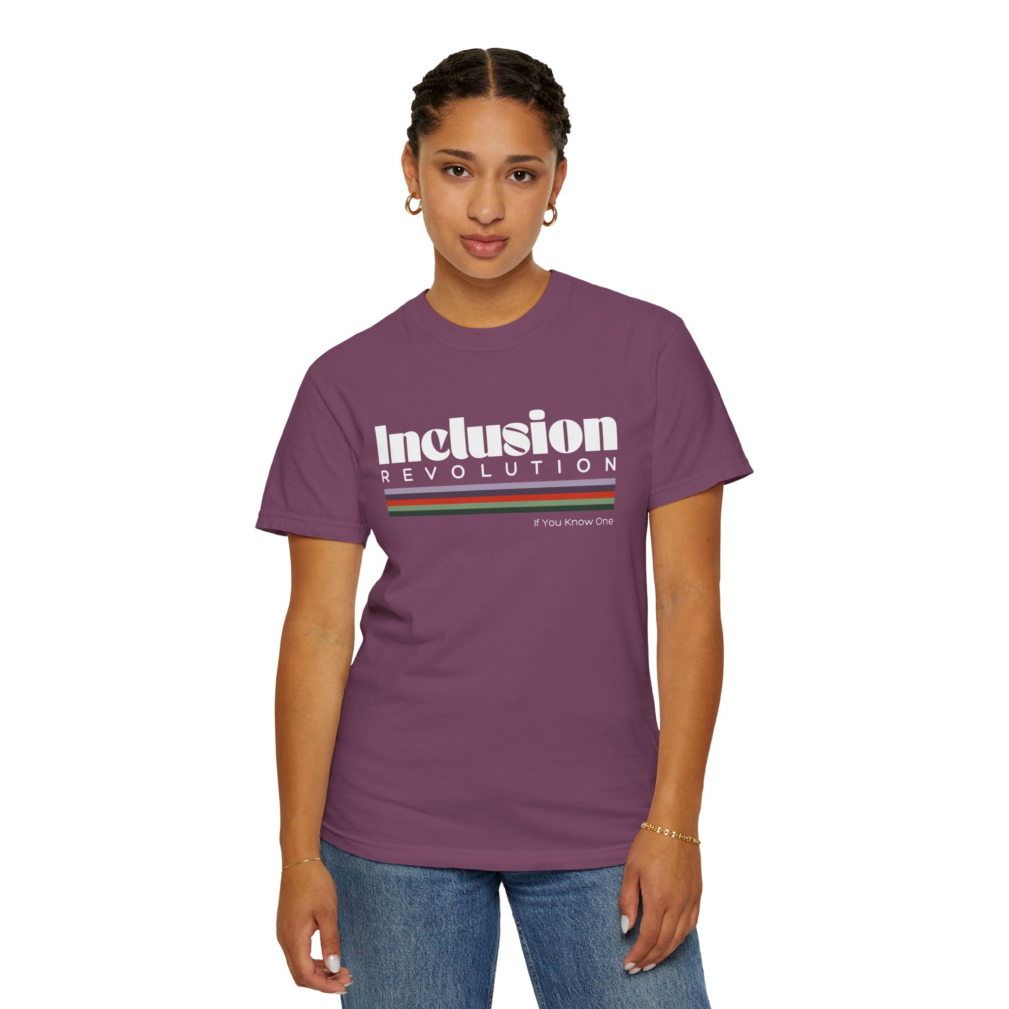 Inclusion Revolution Unisex Garment-Dyed T-shirt