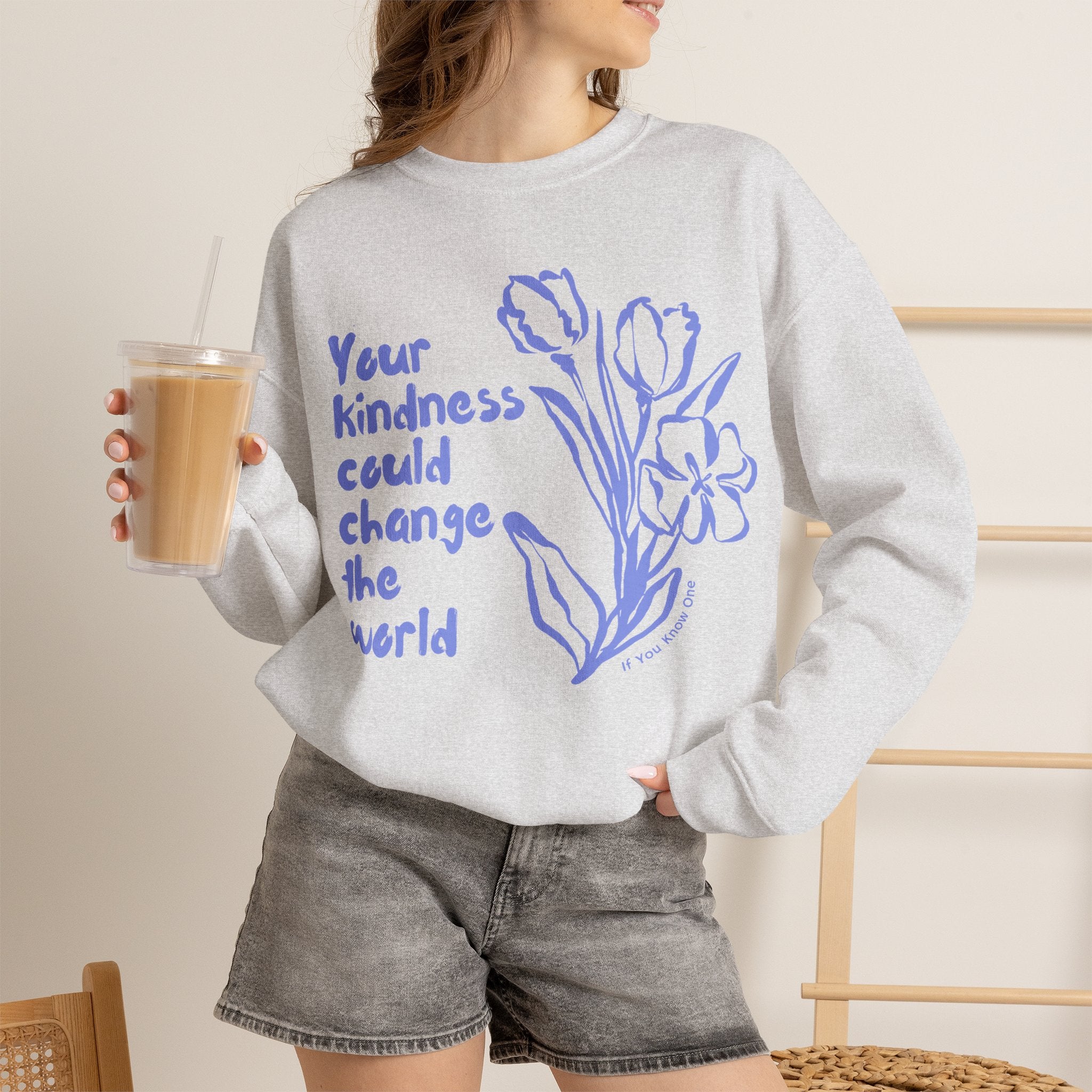 Your Kindness Could Change The World Unisex Heavy Blend™ Crewneck Sweatshirt