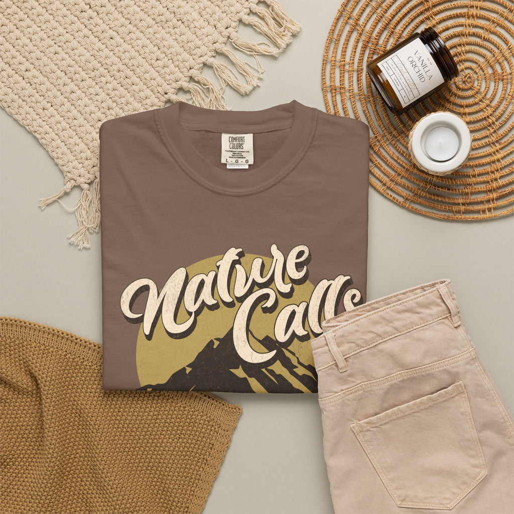 Nature Calls Unisex Garment-Dyed T-shirt
