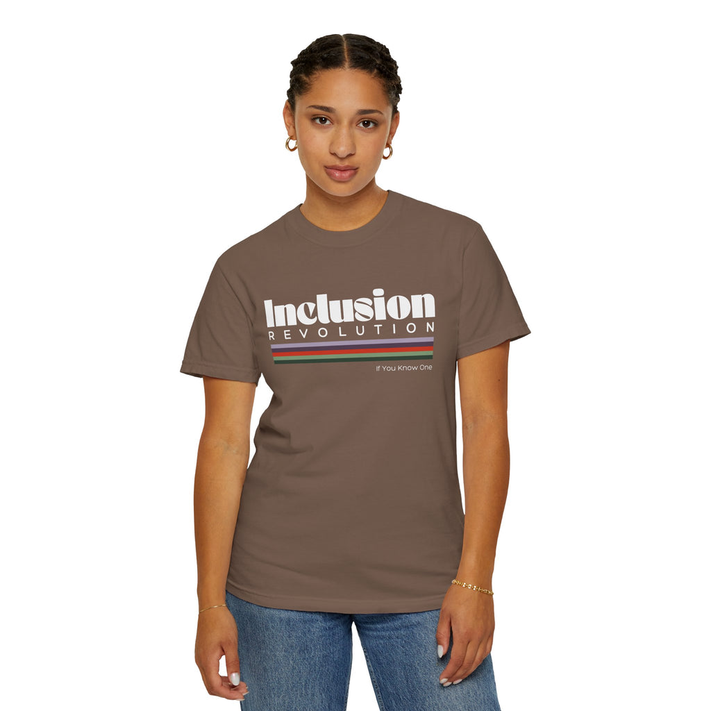 Inclusion Revolution Unisex Garment-Dyed T-shirt