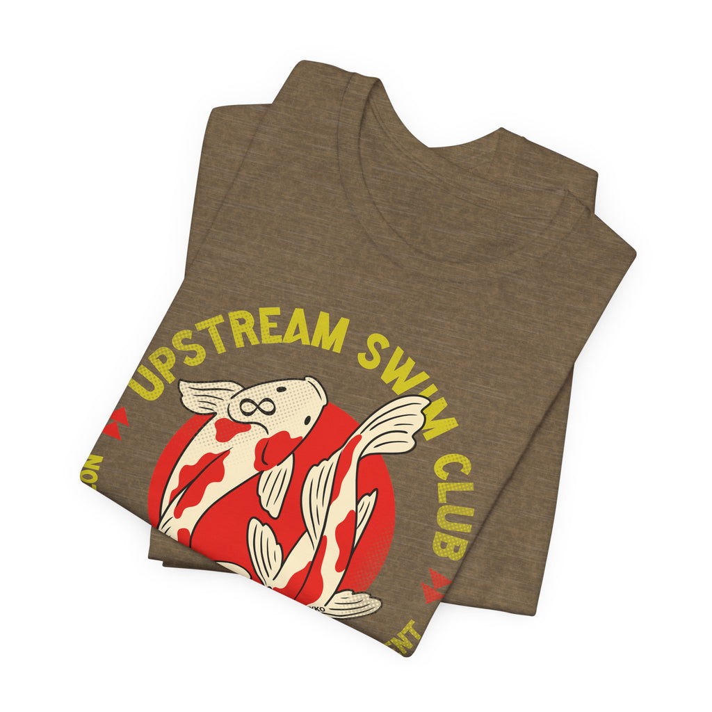Upstream Swim Club Unisex Jersey Short Sleeve Tee