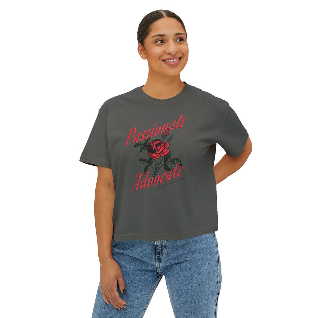Boxy Passionate Advocate Comfort Colors