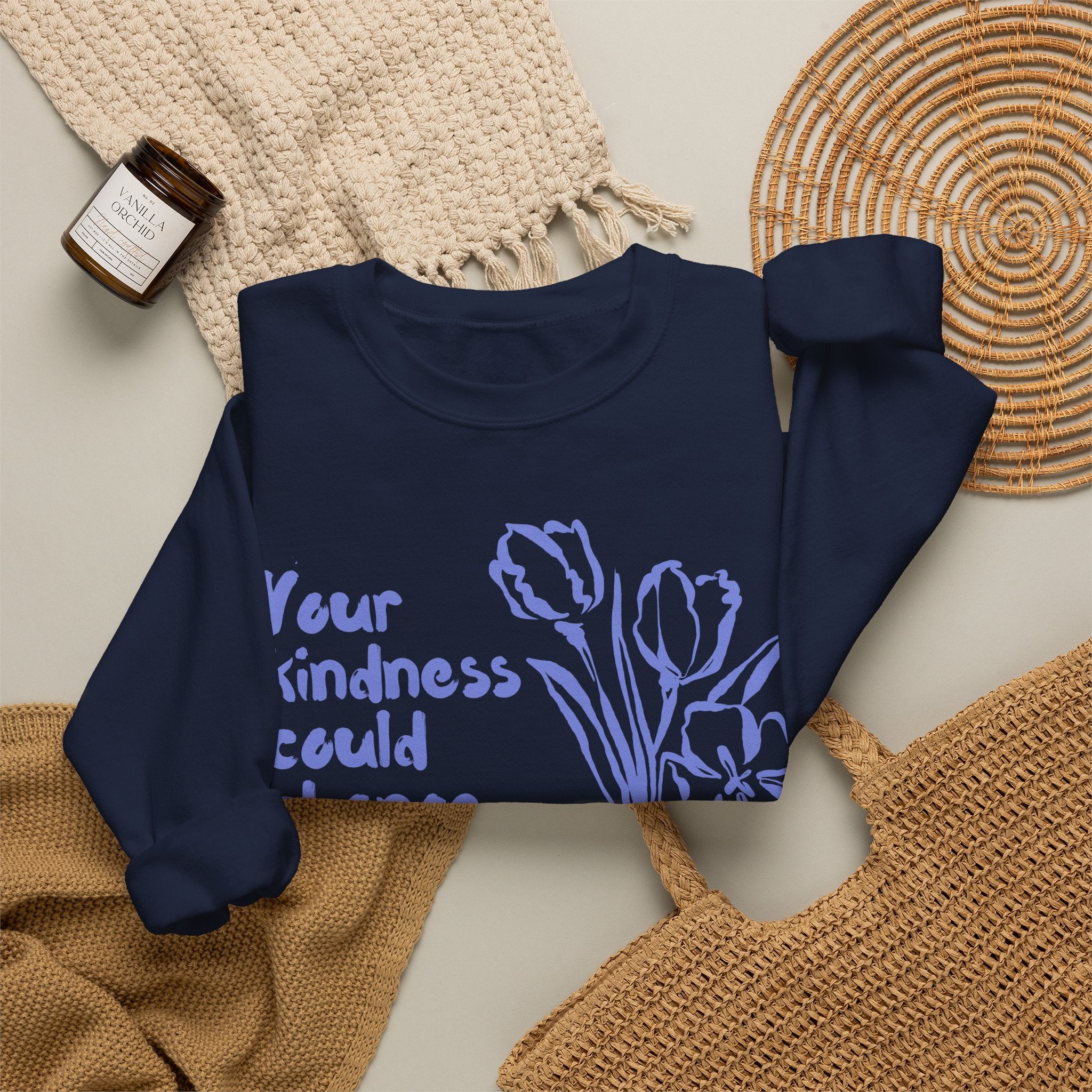 Your Kindness Could Change The World Unisex Heavy Blend™ Crewneck Sweatshirt