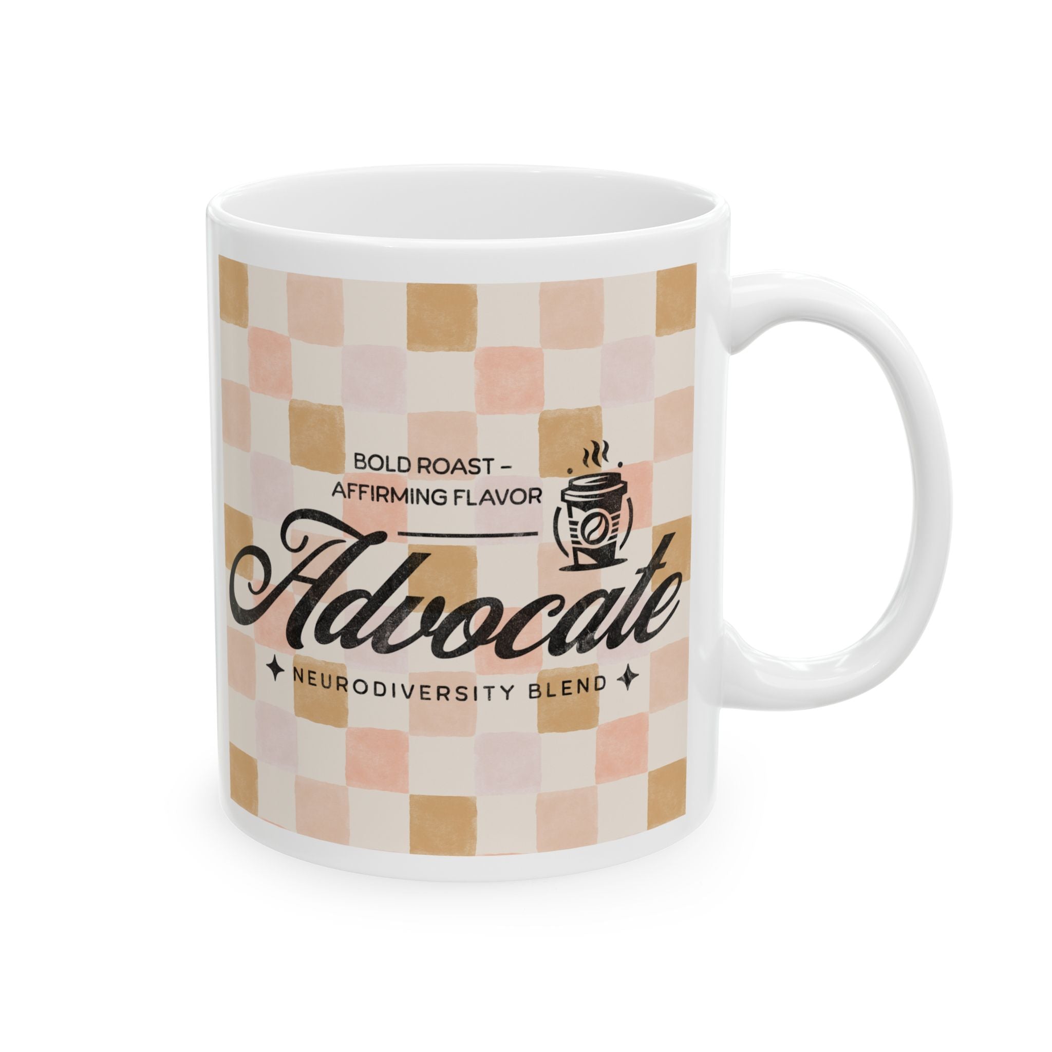 Advocate Neurodiversity Blend 11 oz. Ceramic Coffee Mug