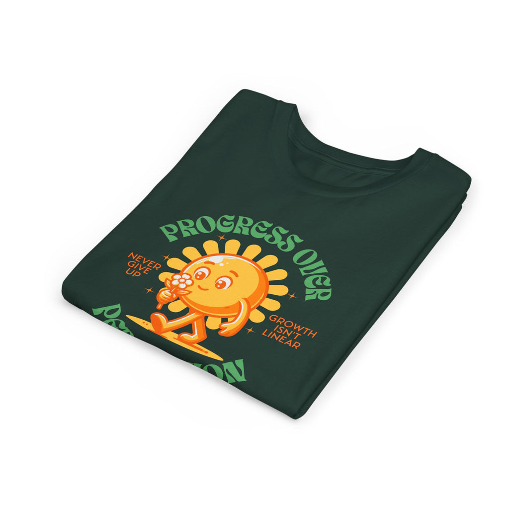 Progress Over Perfection Youth Short Sleeve Tee