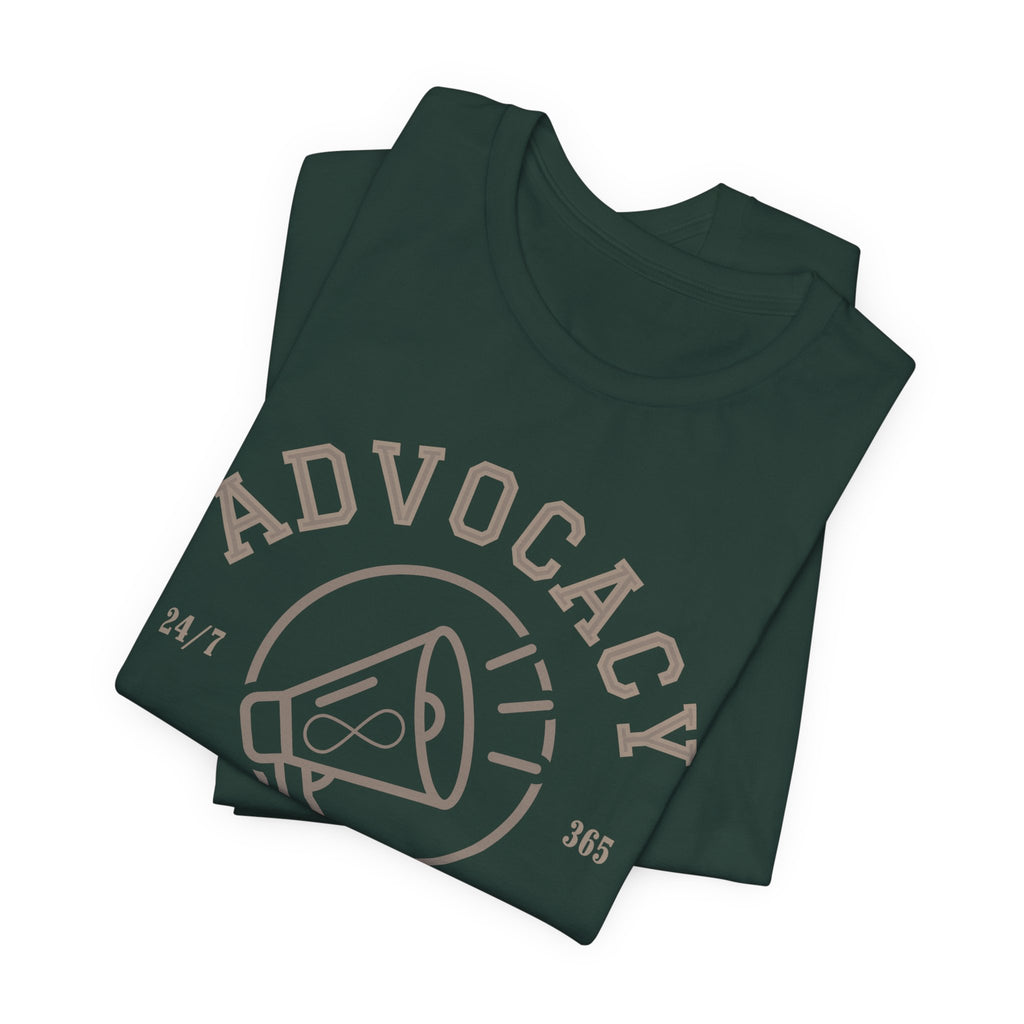 Advocacy Love Language Unisex Jersey Short Sleeve Tee