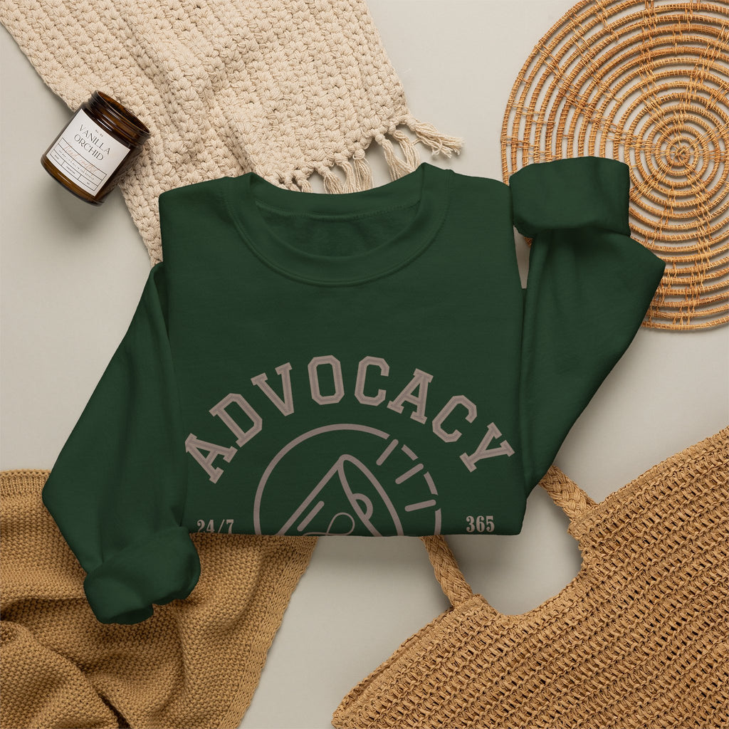 Advocacy Love Language Unisex Crewneck Sweatshirt