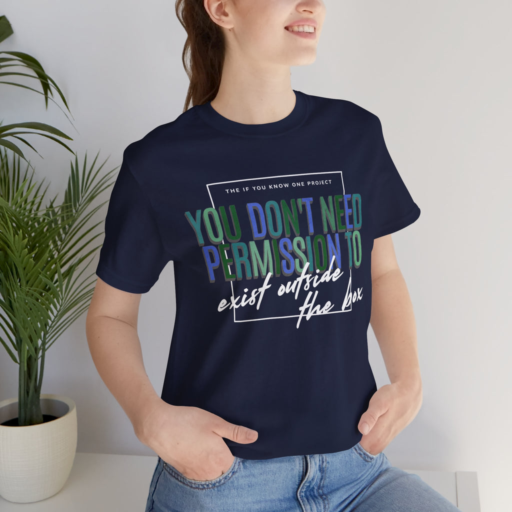 Exist Outside the Box Unisex Jersey Short Sleeve Tee