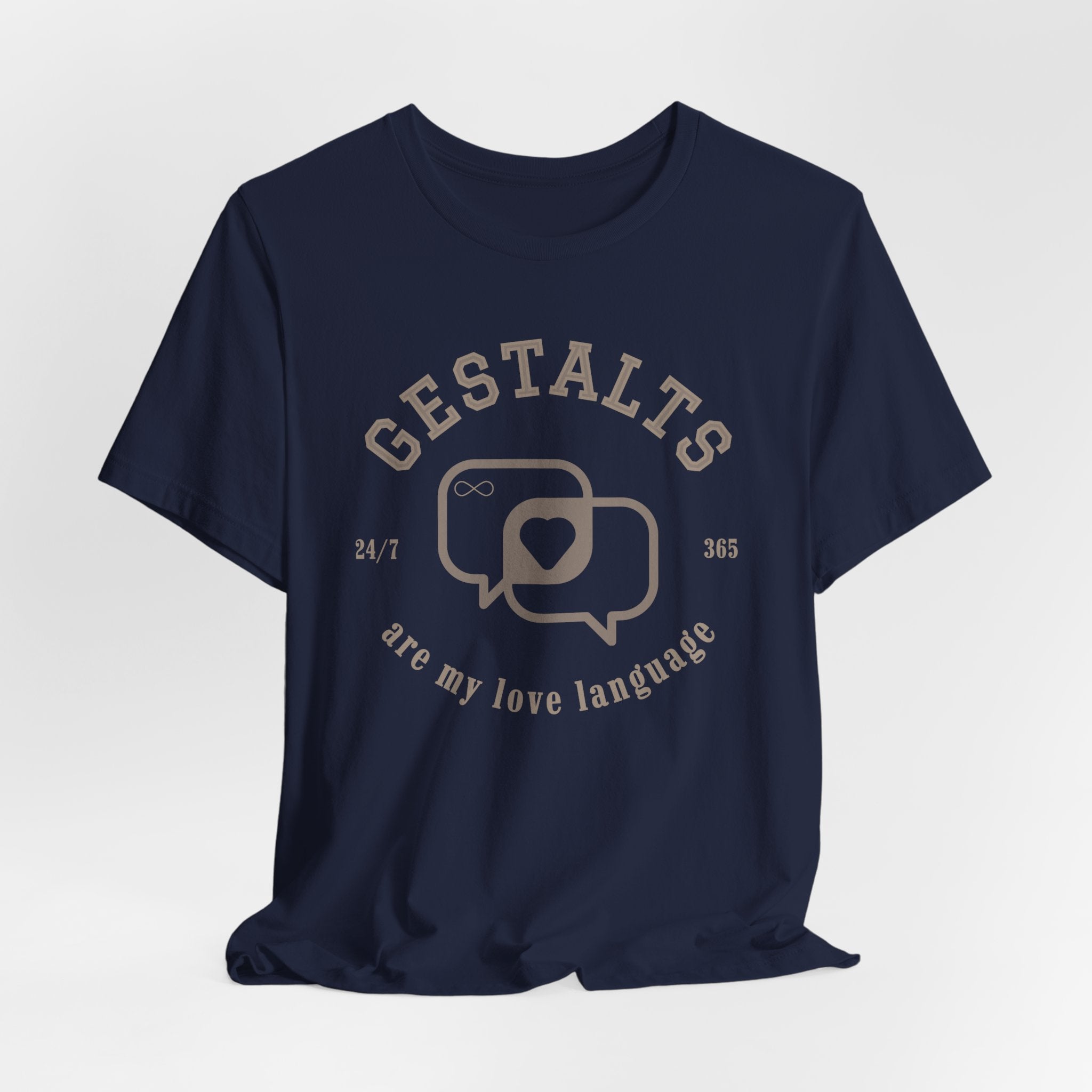 Gestalts Love Language Unisex Jersey Short Sleeve Tee