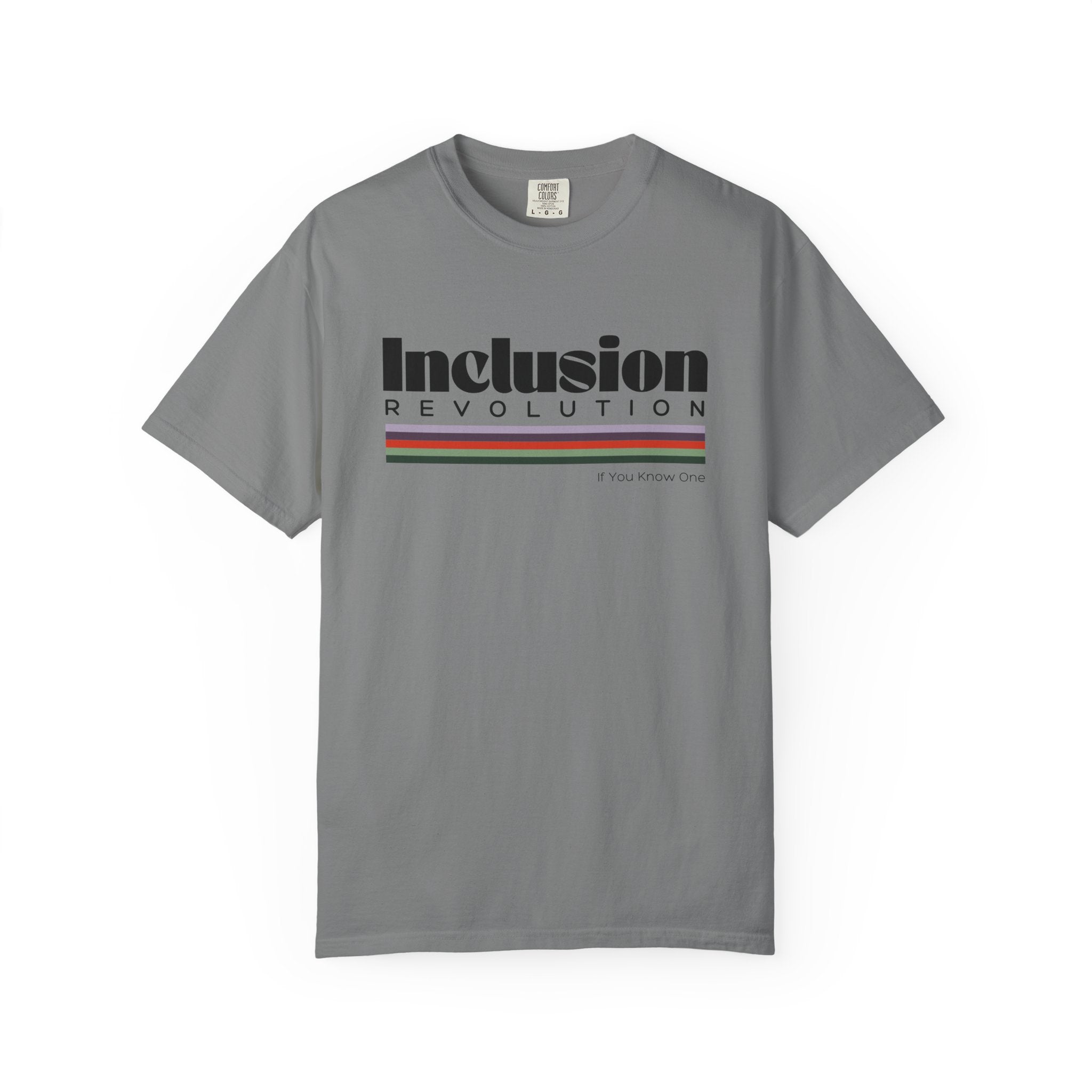 Inclusion Revolution Unisex Garment-Dyed T-shirt