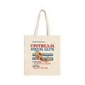 Upstream Swim Club Cotton Canvas Tote Bag