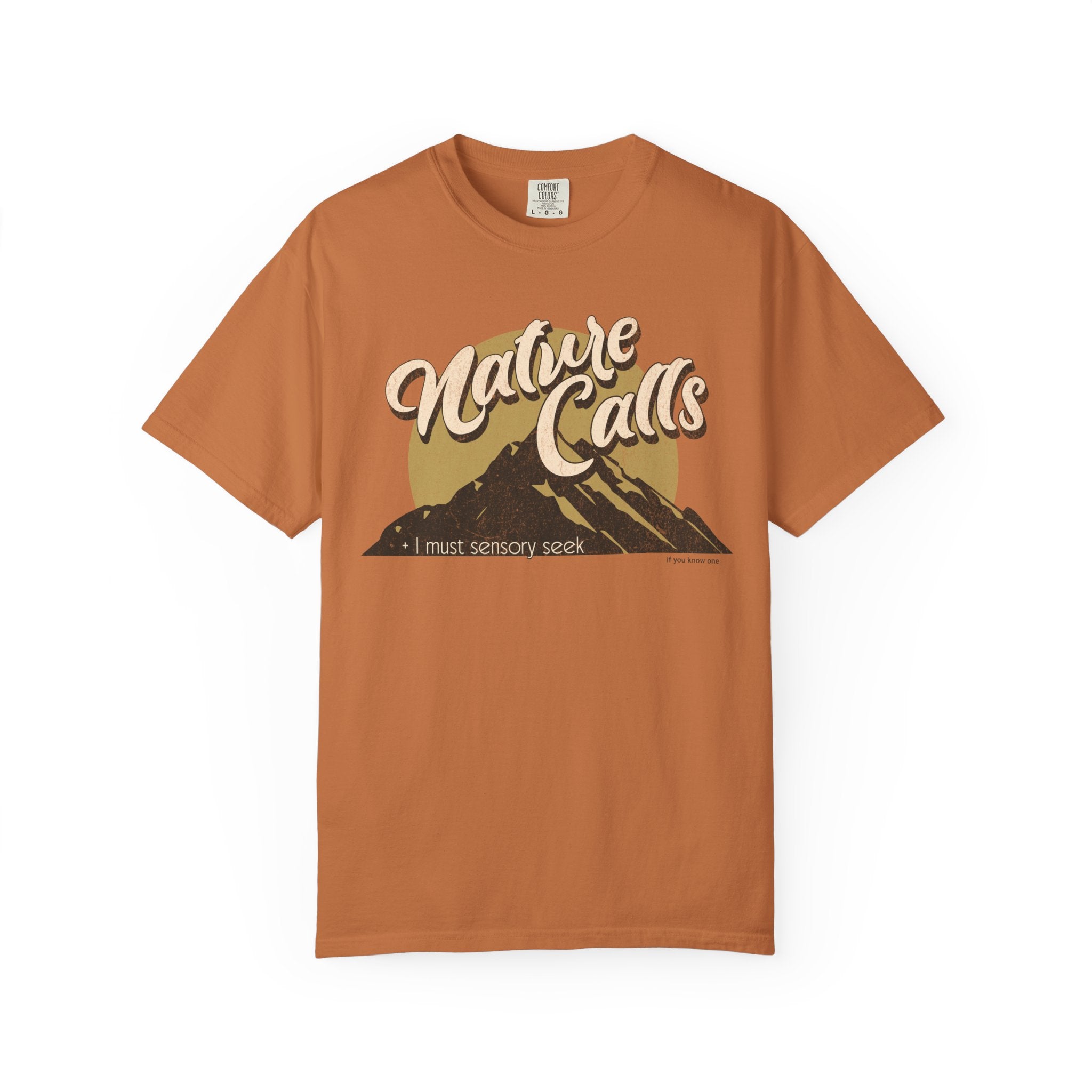 Nature Calls Unisex Garment-Dyed T-shirt