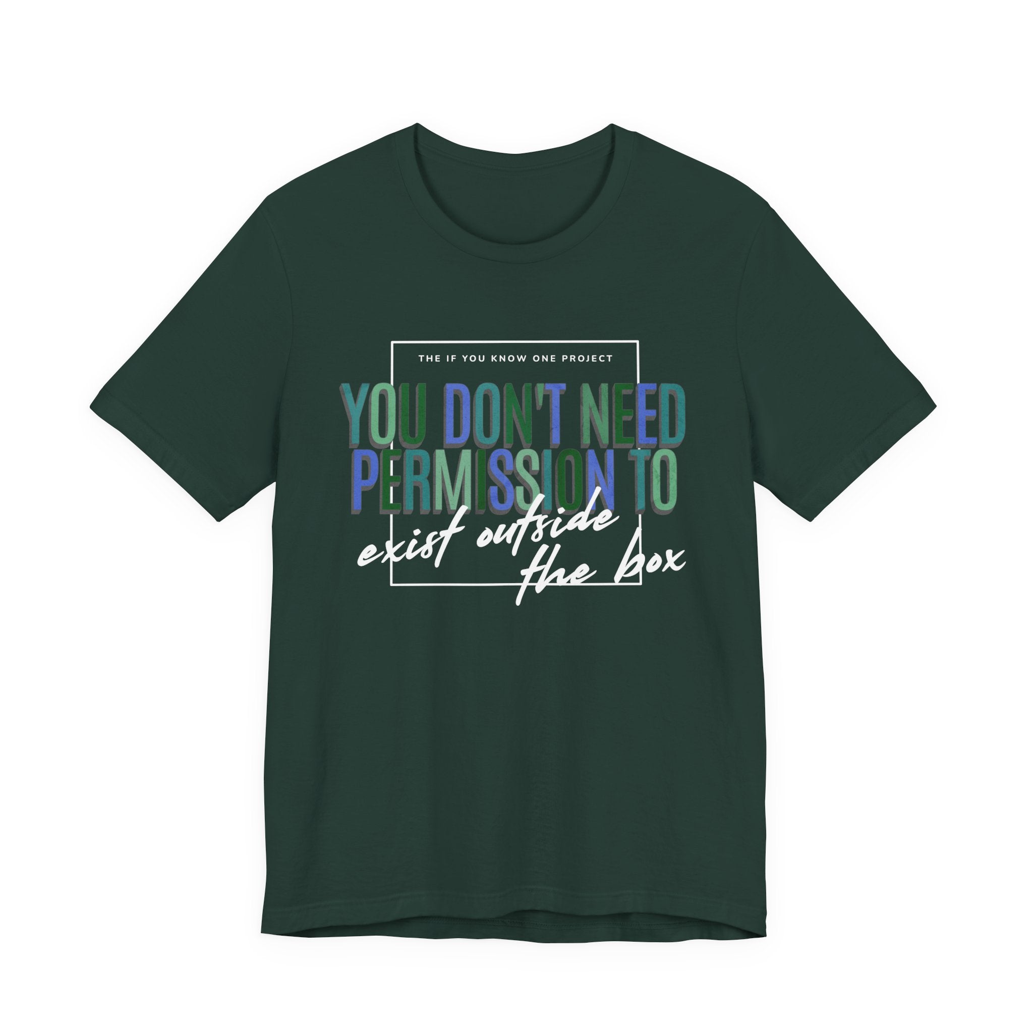 Exist Outside the Box Unisex Jersey Short Sleeve Tee