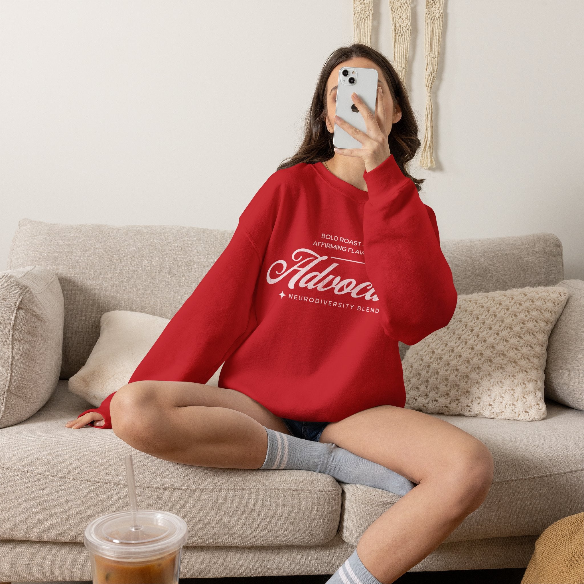Advocate Coffee Blend Unisex Heavy Blend™ Crewneck Sweatshirt