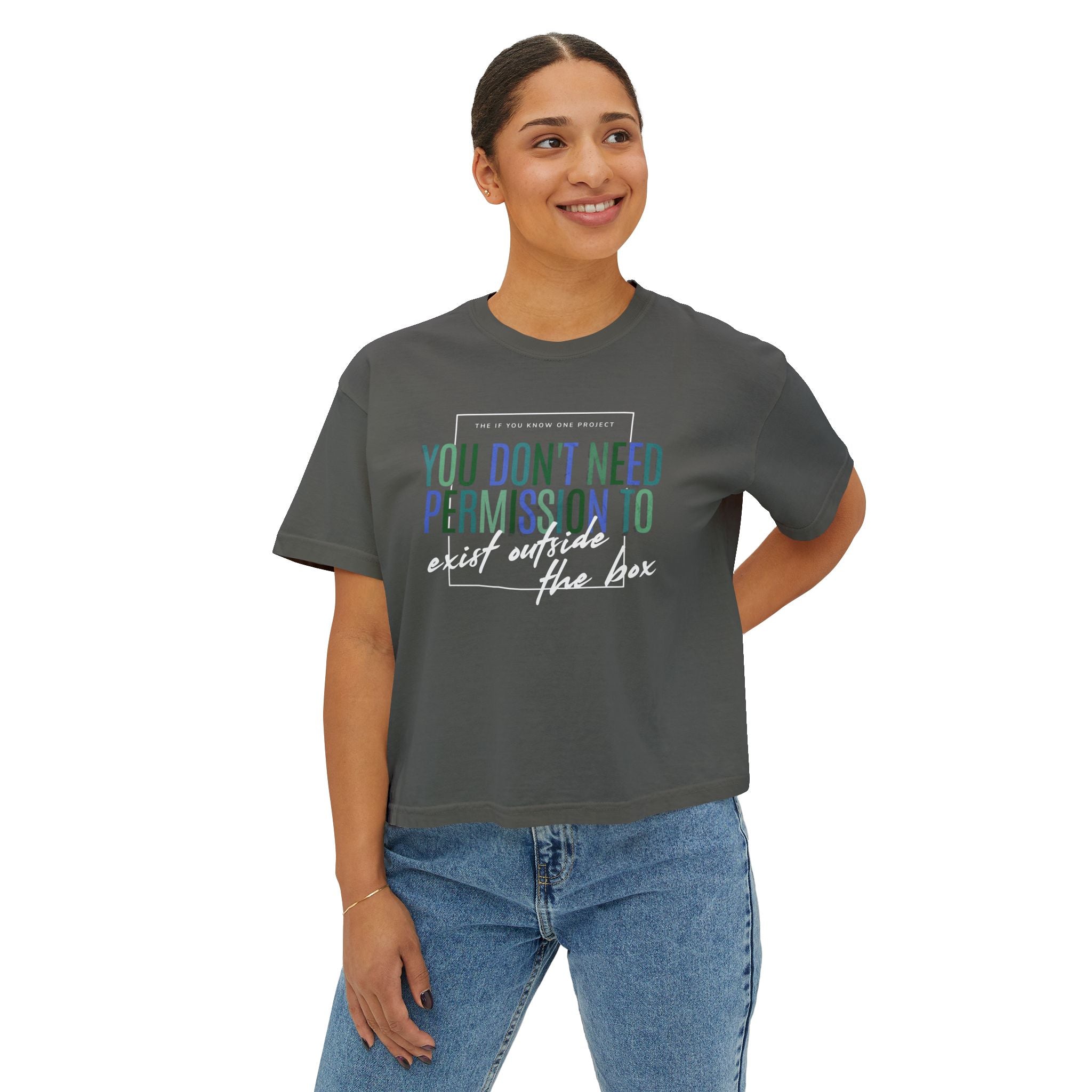 Boxy Exist Outside The Box Comfort Colors