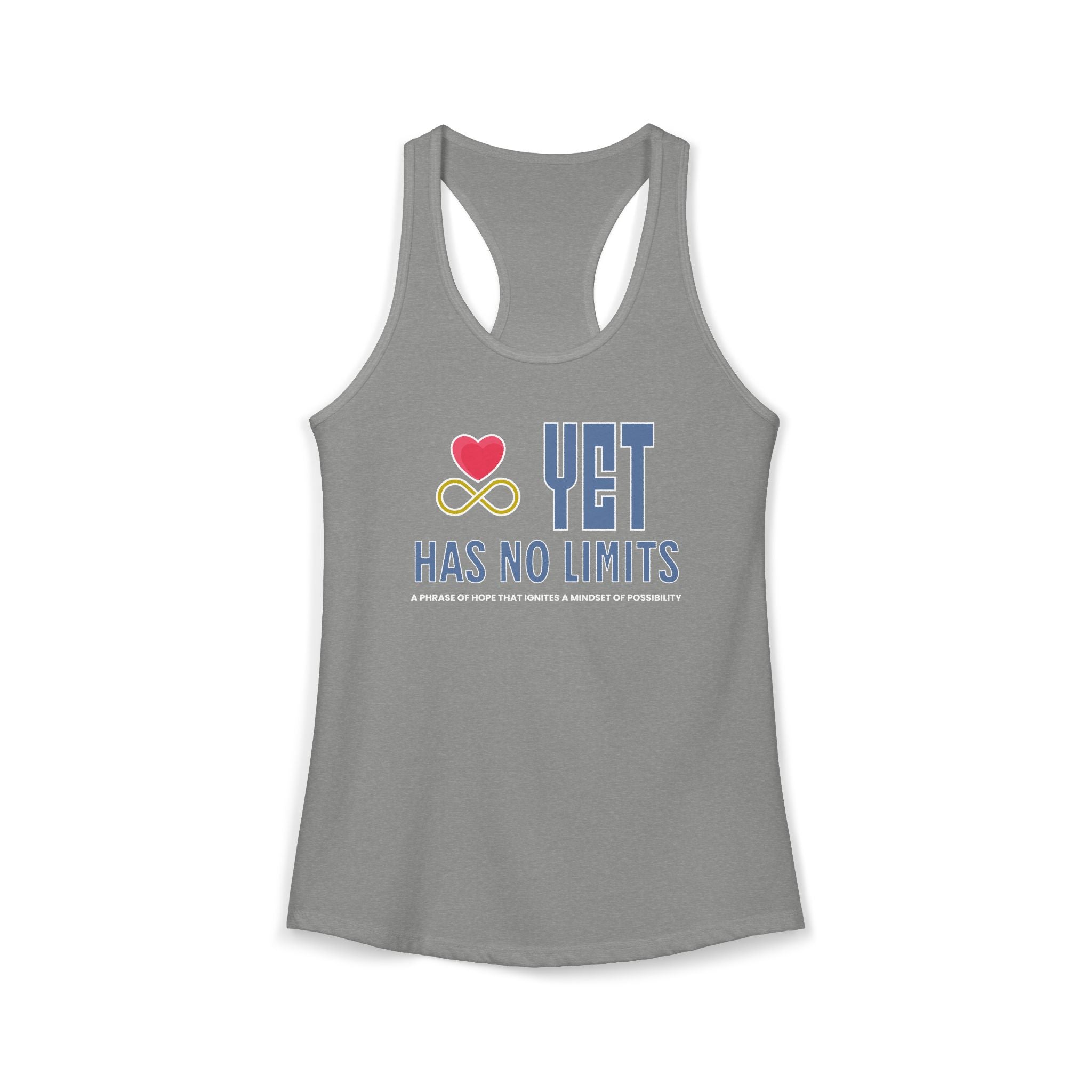 Yet Has No Limits Racerback Tank