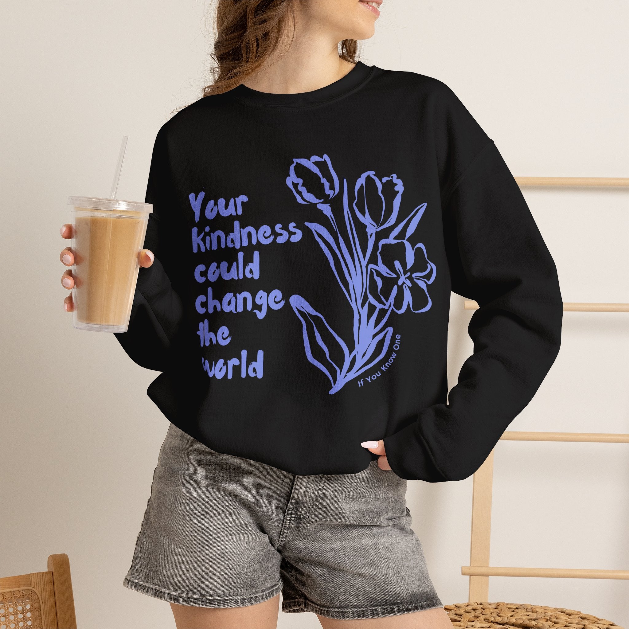 Your Kindness Could Change The World Unisex Heavy Blend™ Crewneck Sweatshirt