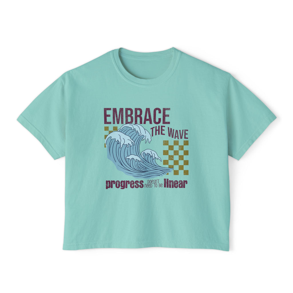 Boxy Embrace The Wave Comfort Colors