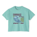 Boxy Embrace The Wave Comfort Colors