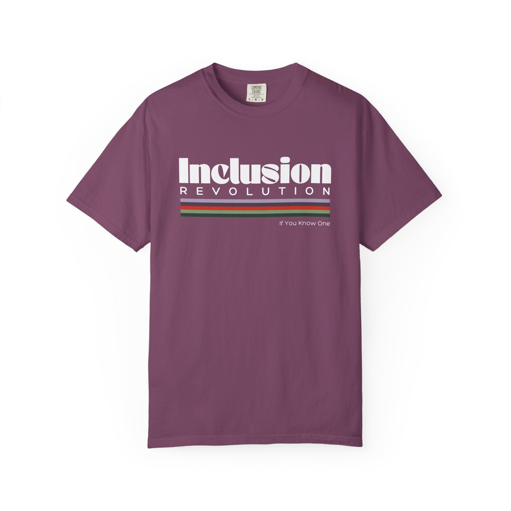 Inclusion Revolution Unisex Garment-Dyed T-shirt