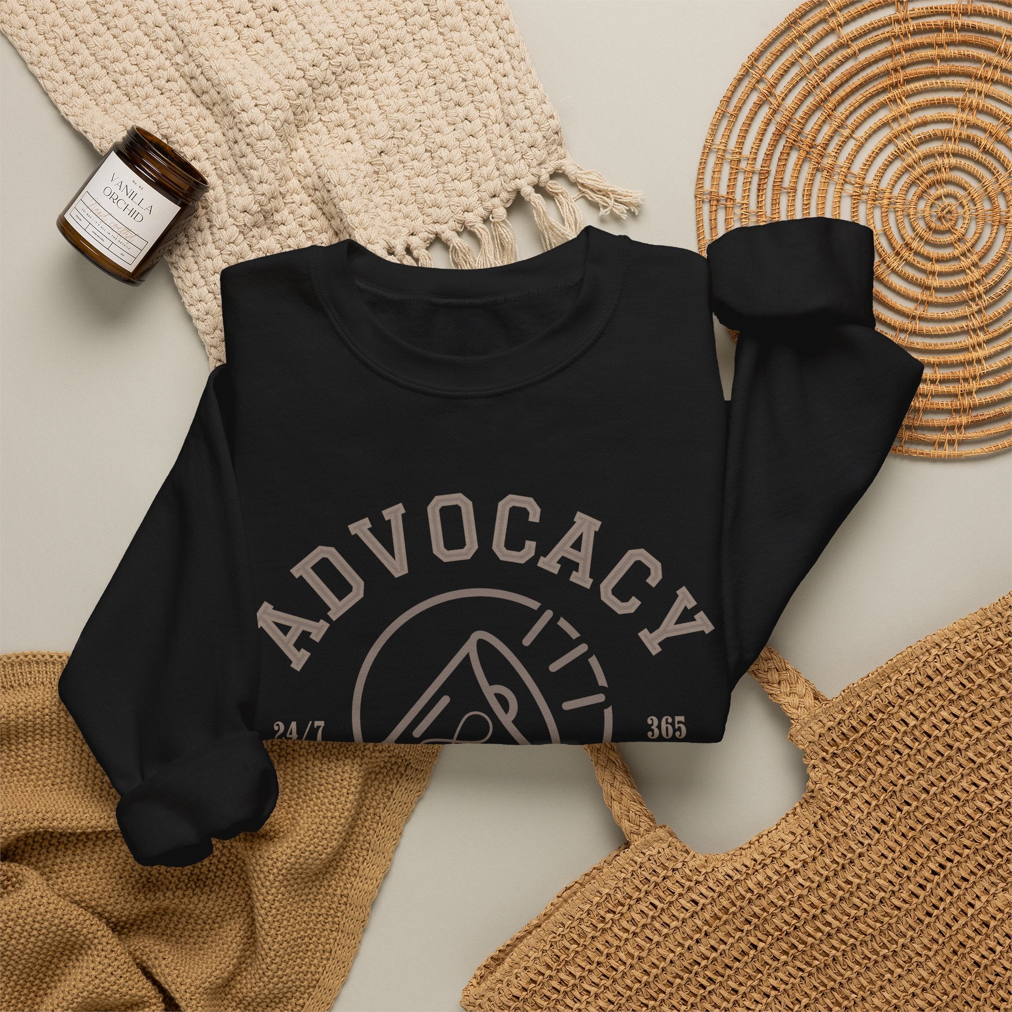 Advocacy Love Language Unisex Crewneck Sweatshirt