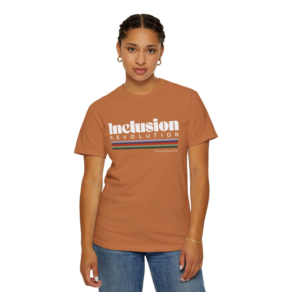 Inclusion Revolution Unisex Garment-Dyed T-shirt