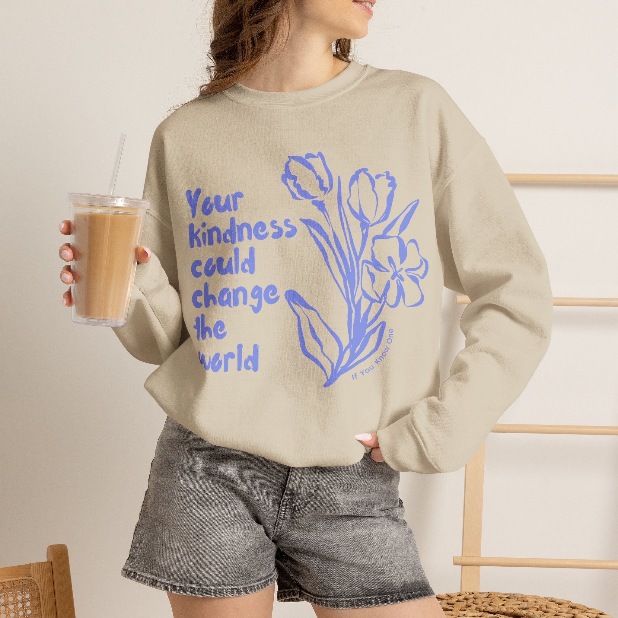 Your Kindness Could Change The World Unisex Heavy Blend™ Crewneck Sweatshirt