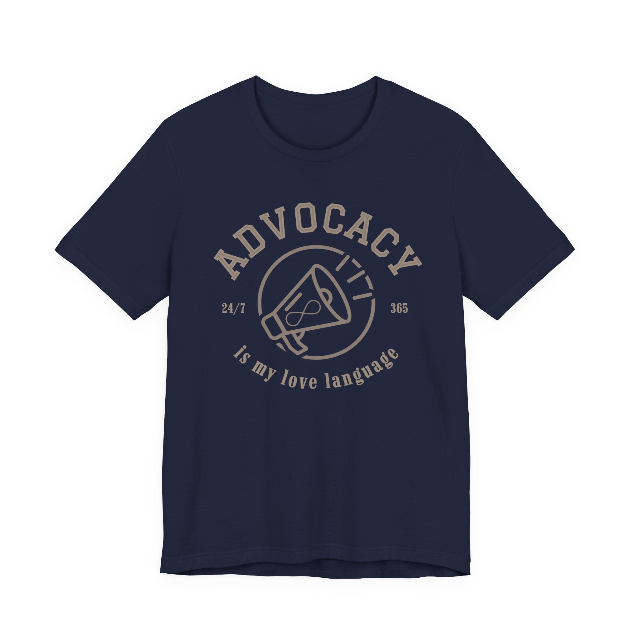 Advocacy Love Language Unisex Jersey Short Sleeve Tee
