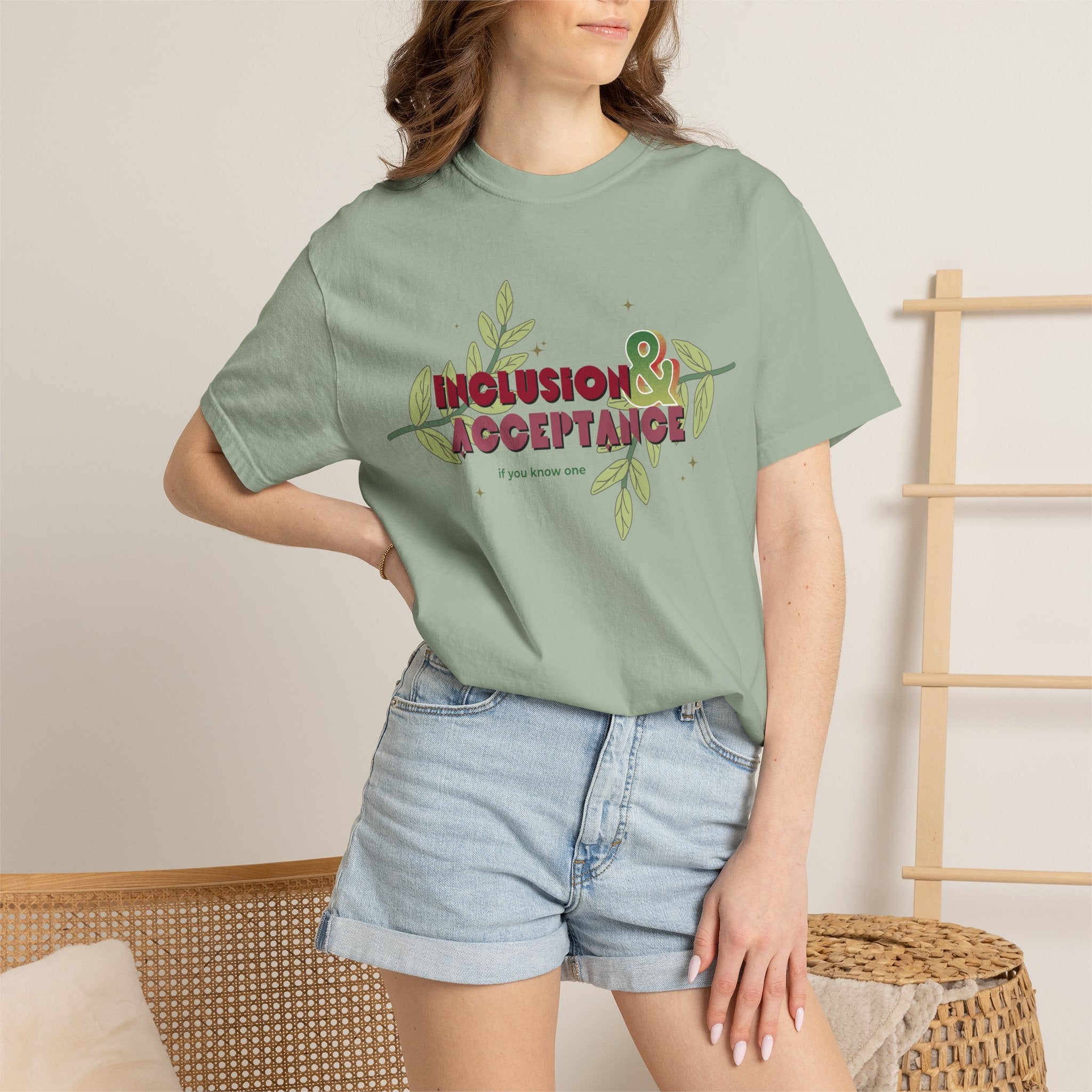 Inclusion & Acceptance Unisex Garment-Dyed T-shirt