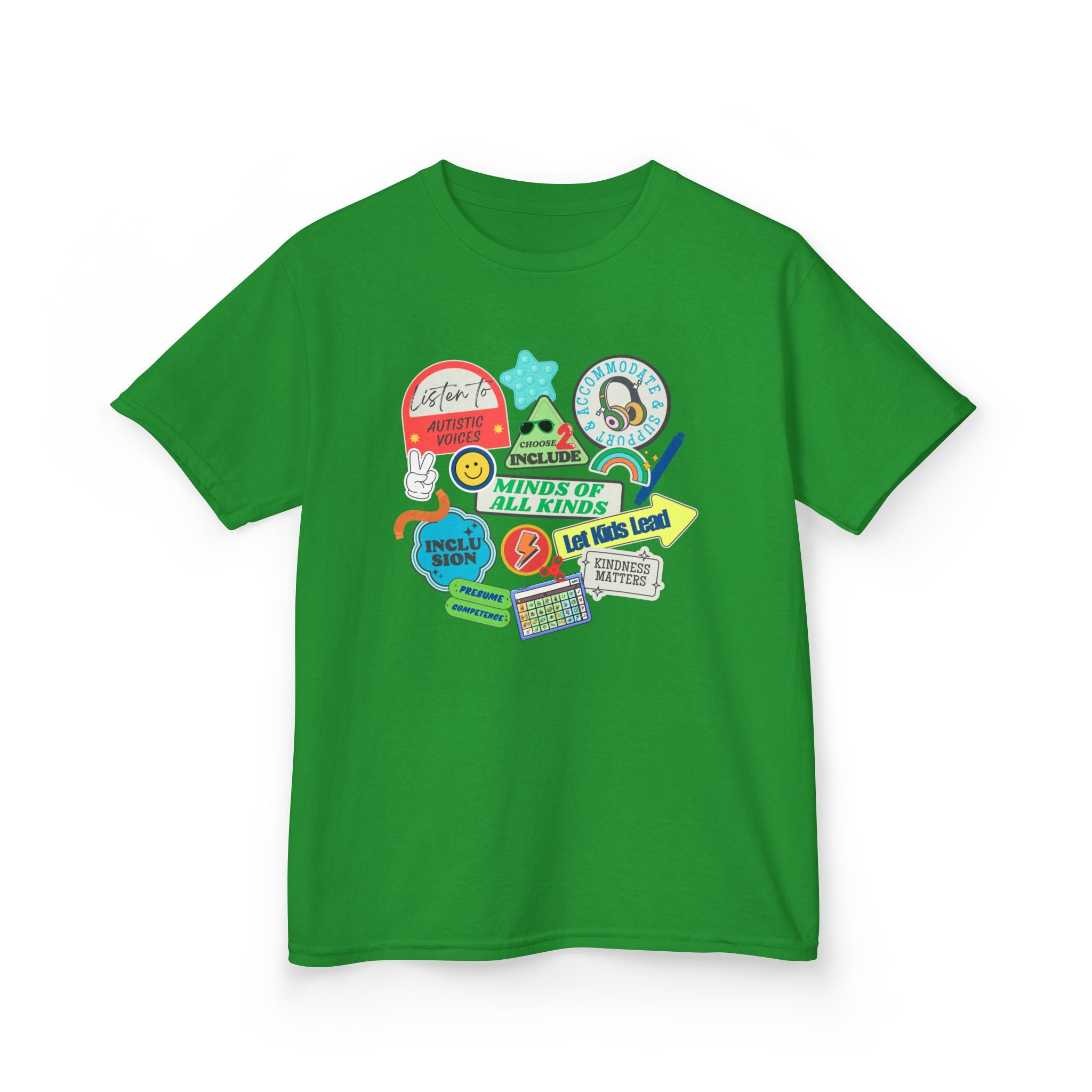 Neurodiversity Affirming Kids Heavy Cotton™ Tee