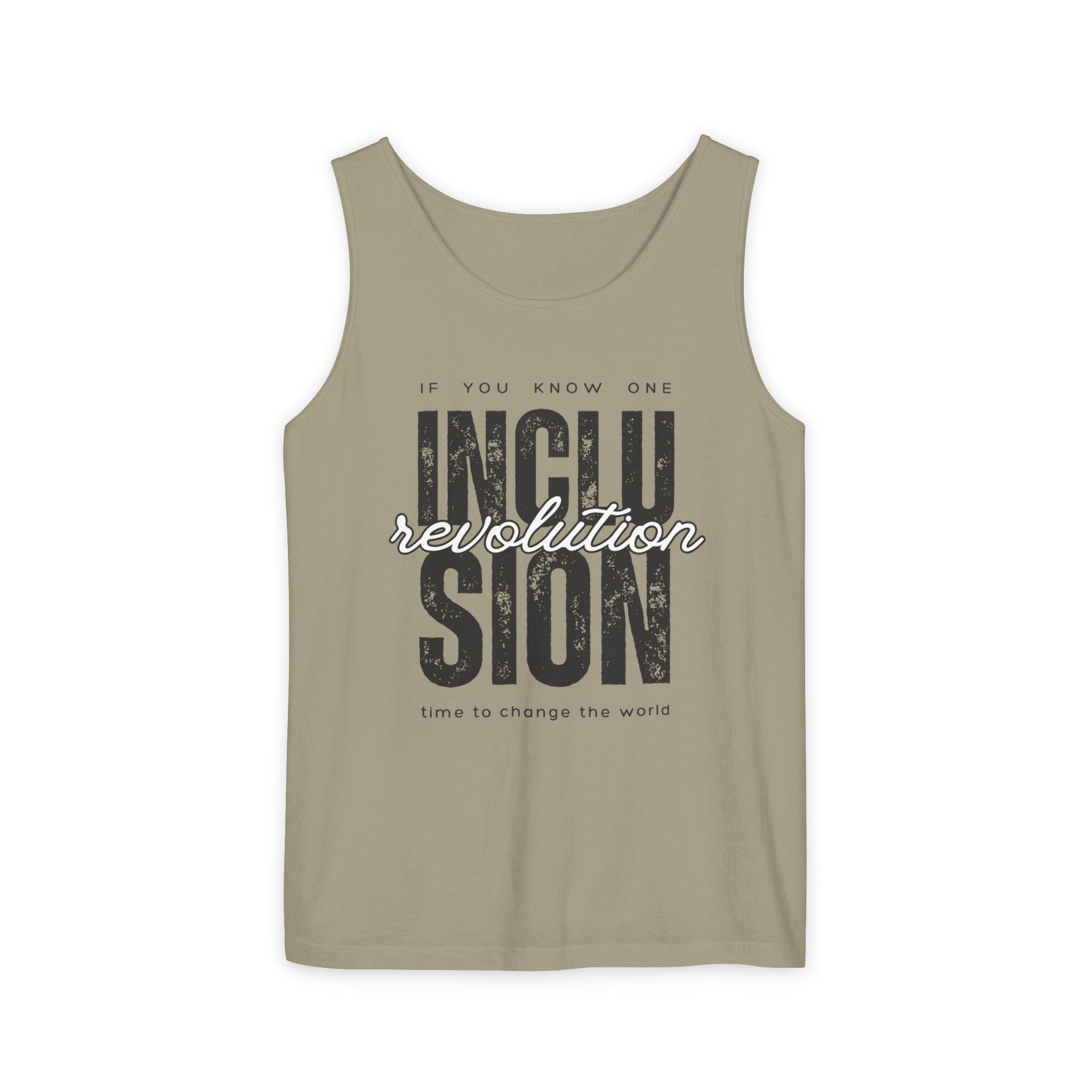Inclusion Revolution Unisex Garment-Dyed Tank Top